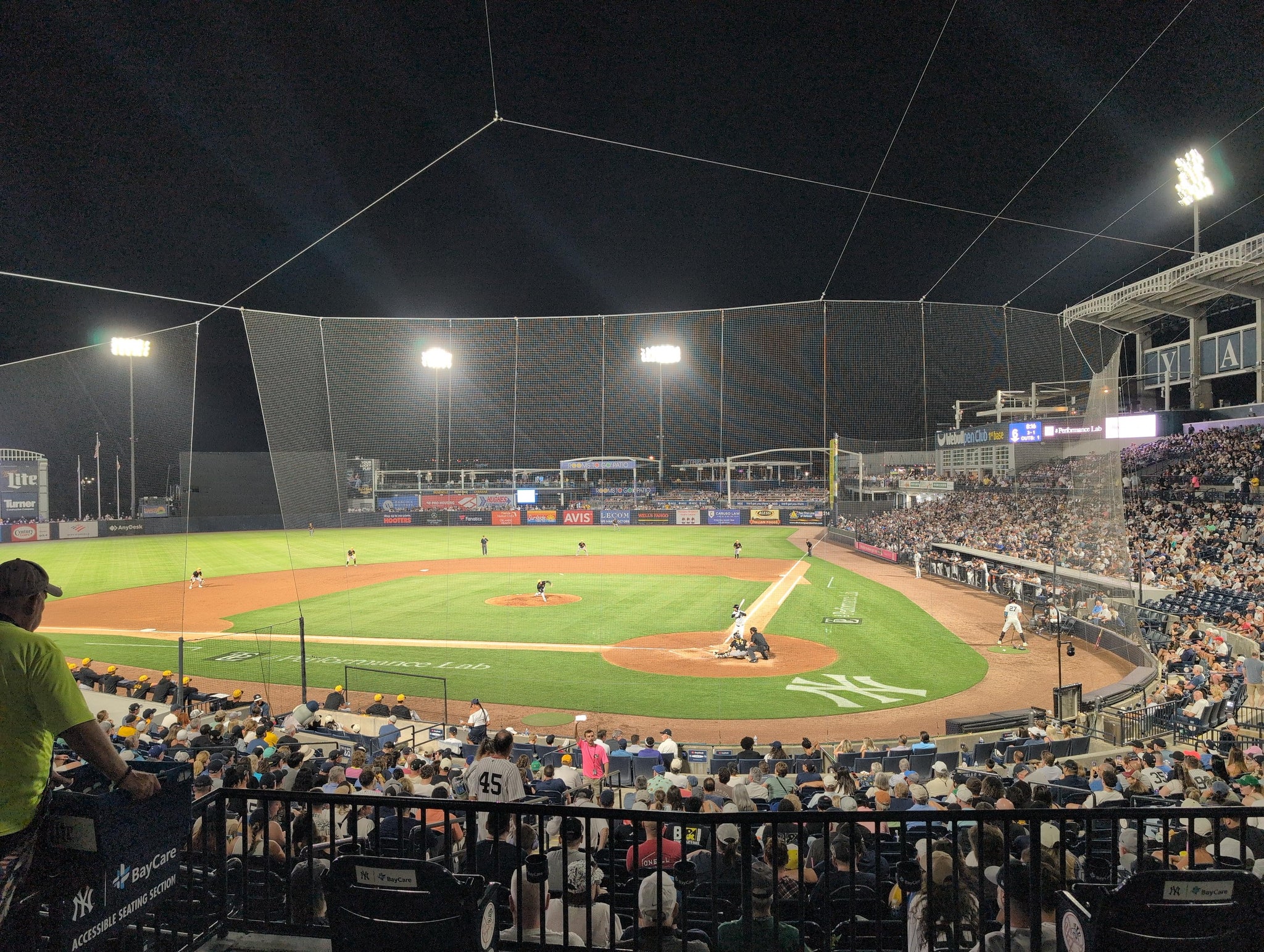 Real Fan View taken from Section 213 at George M. Steinbrenner Field by Kevin G