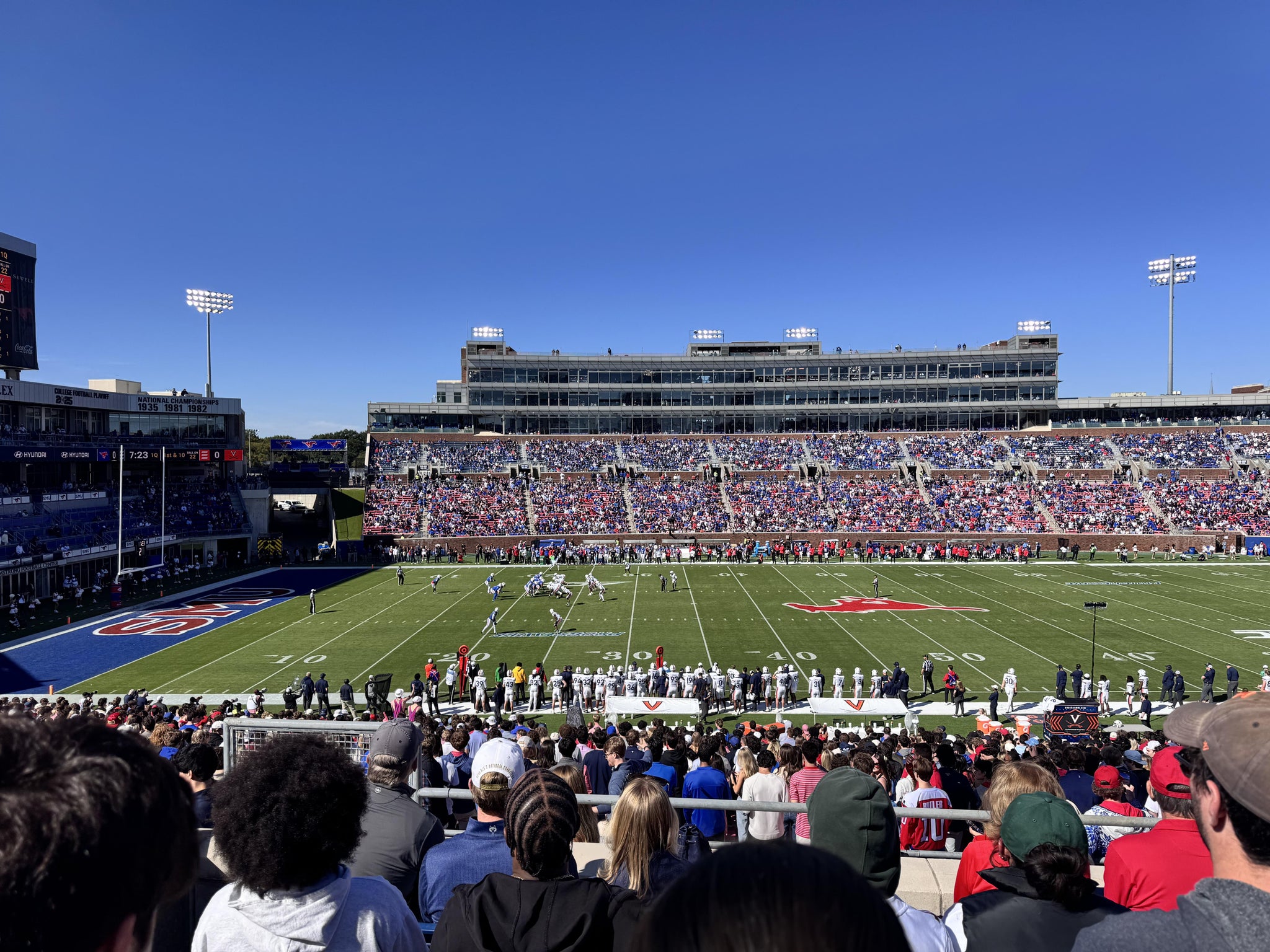 Real Fan View taken from Section 225 at Gerald Ford Stadium by Daniel K