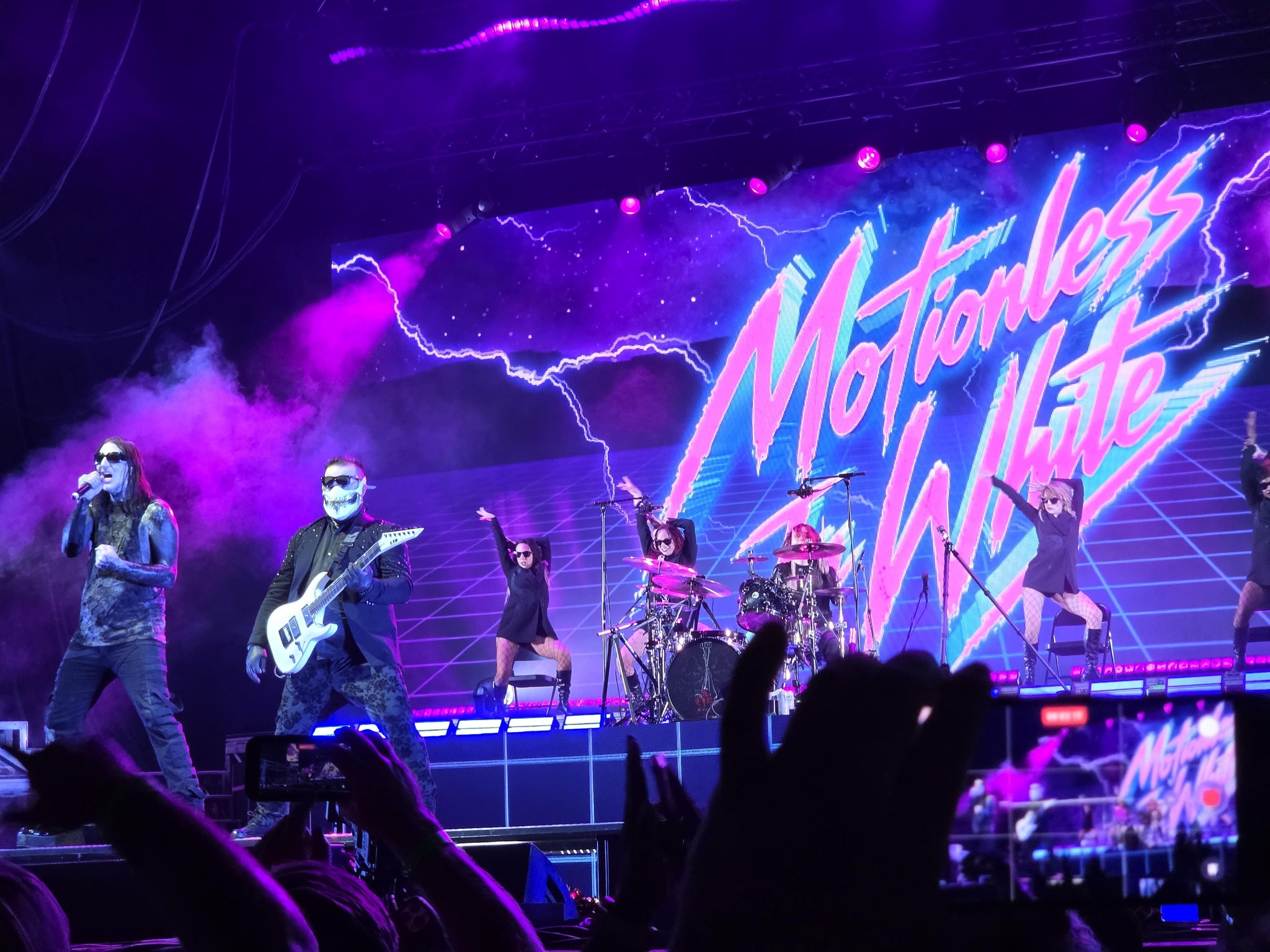 Real Fan View taken from Section GA PIT at Germania Insurance Amphitheater by Jesus G