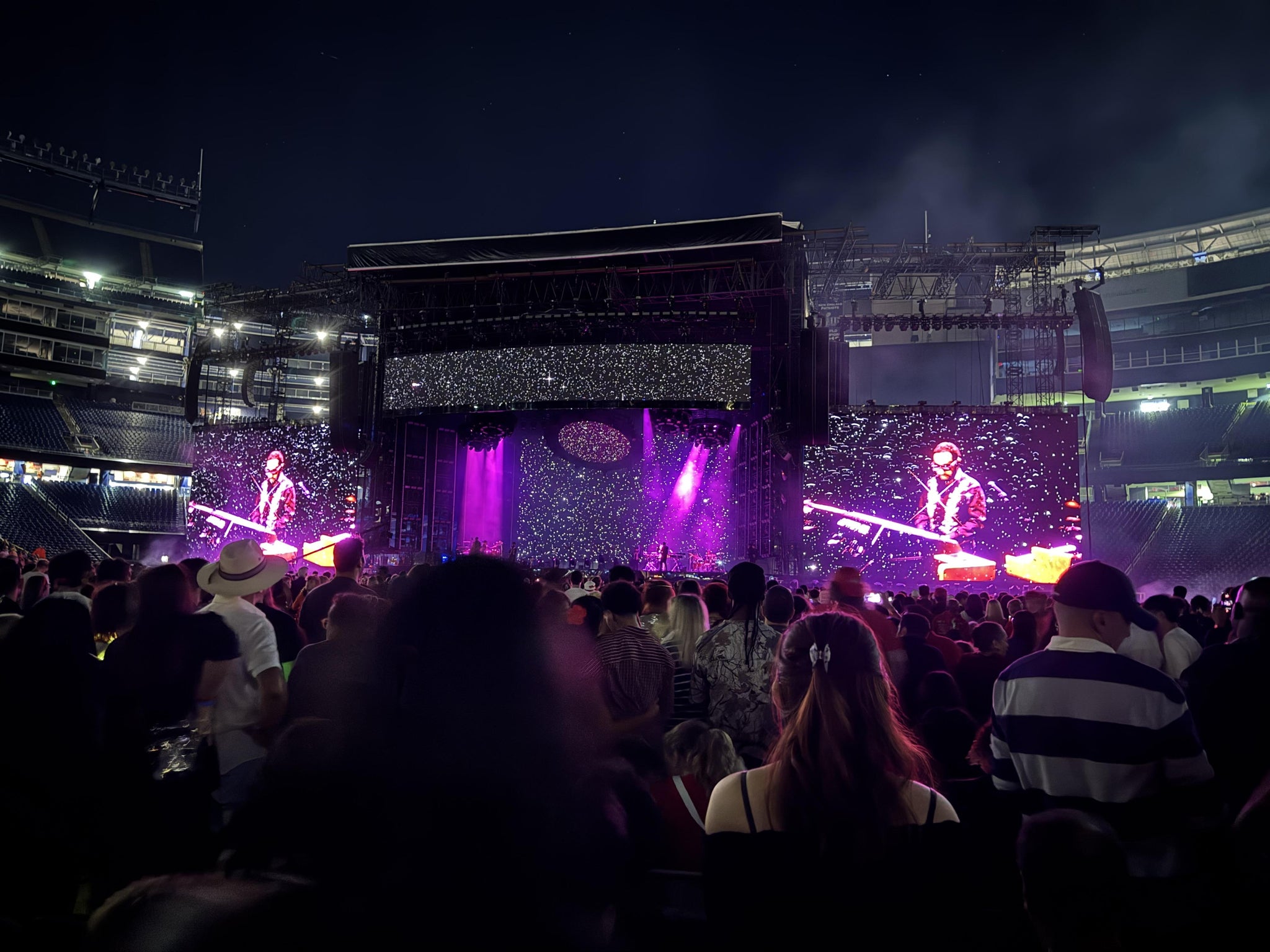 Real Fan View taken from Floor B 2 at Gillette Stadium by Tenzin J