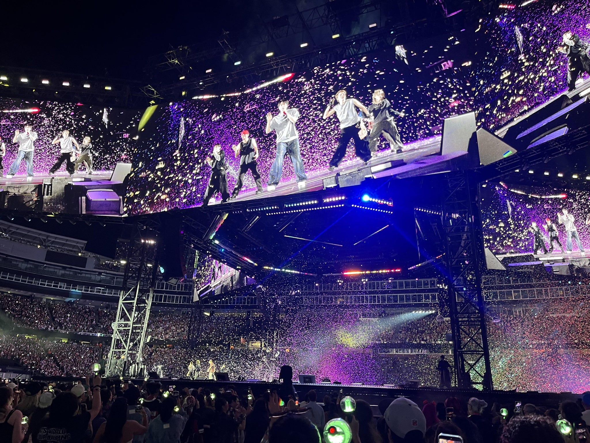 Real Fan View taken from Floor C 4 at Gillette Stadium by Lauren H
