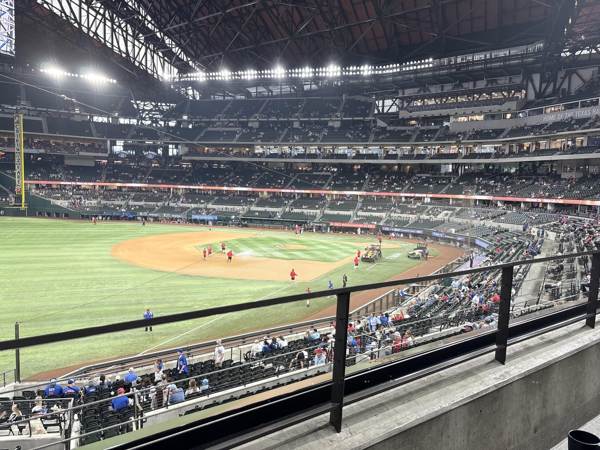 Real Fan View taken from Section 103 at Globe Life Field by David F