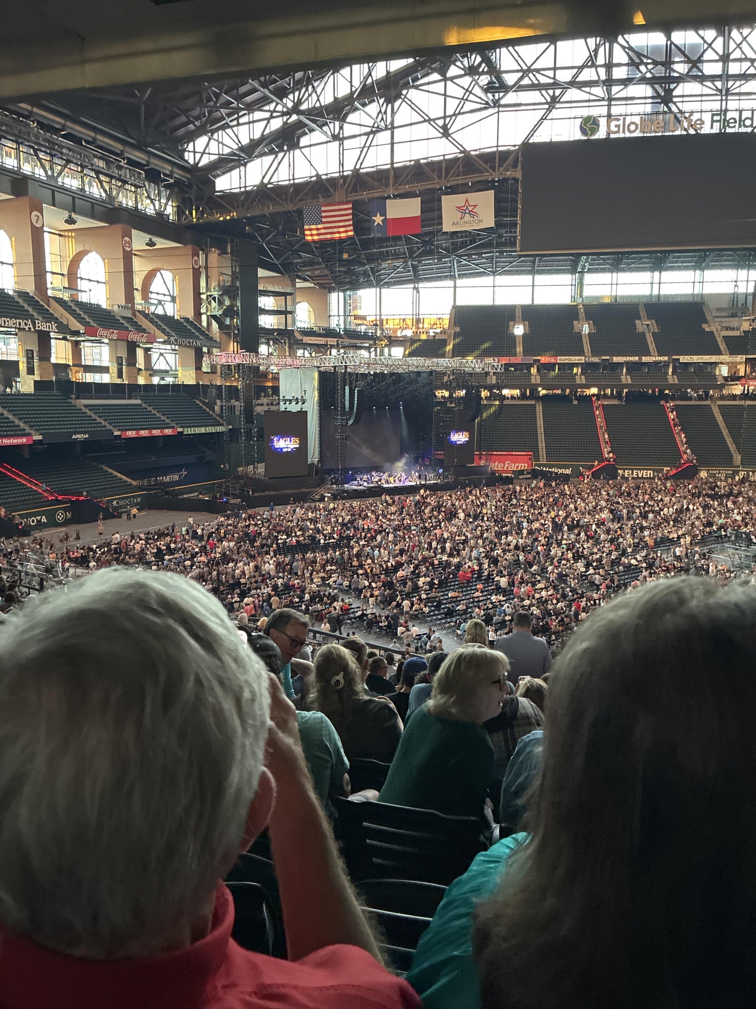 Real Fan View taken from Section 106 at Globe Life Field by Mia T