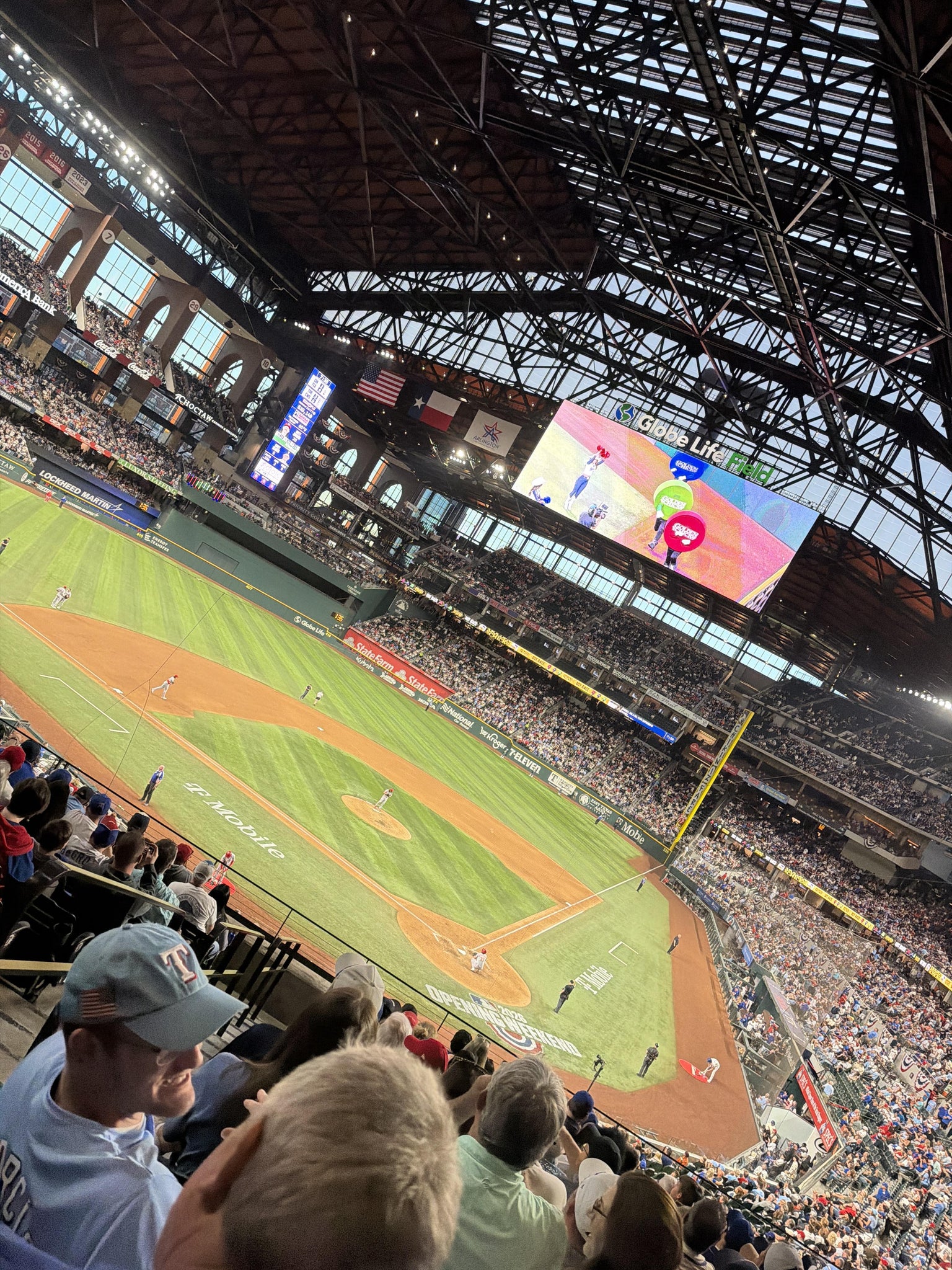 Real Fan View taken from Section 112 at Globe Life Field by Arturo L