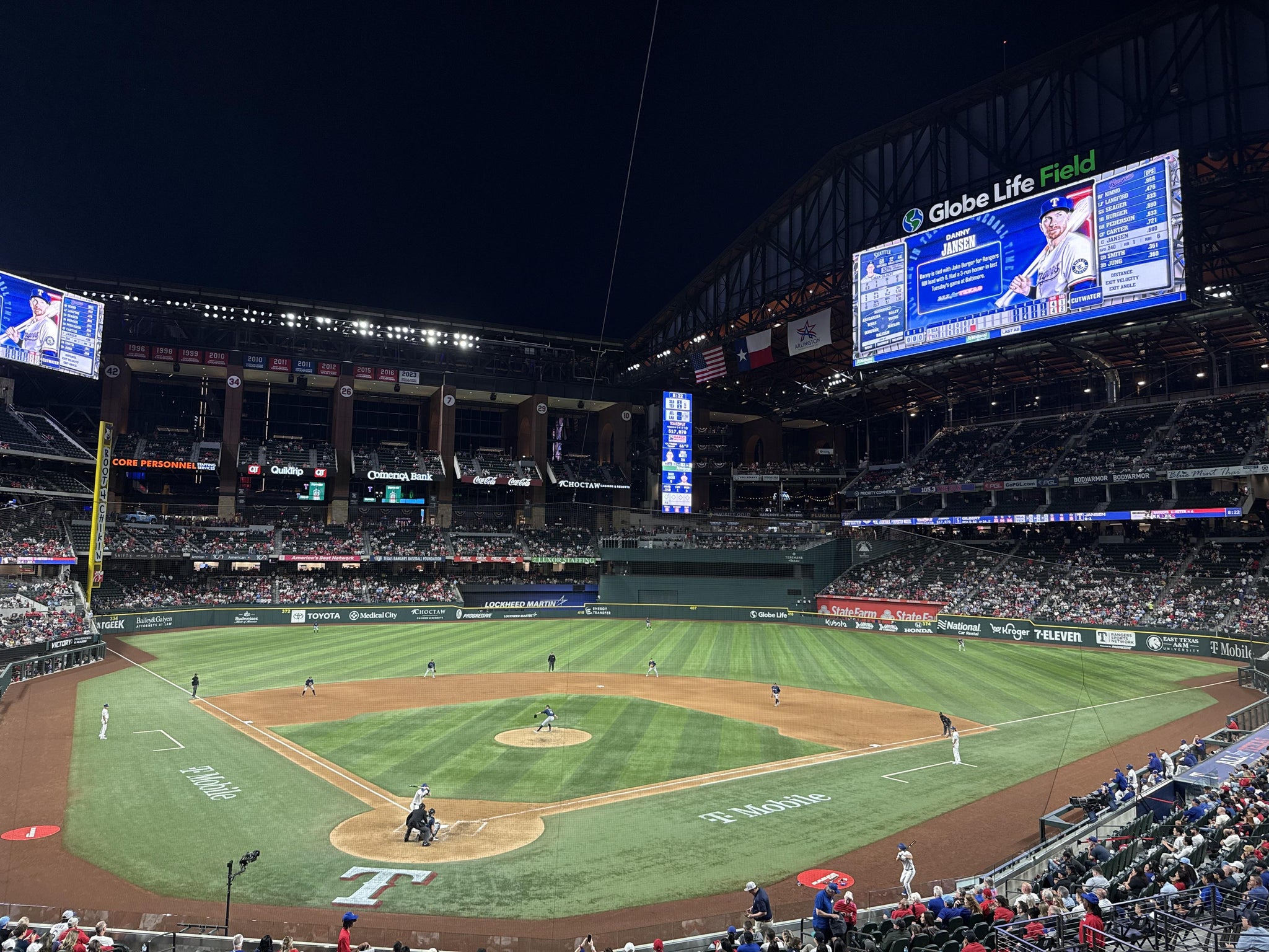 Globe Life Field - Section 115 Seat View | SeatGeek.ca