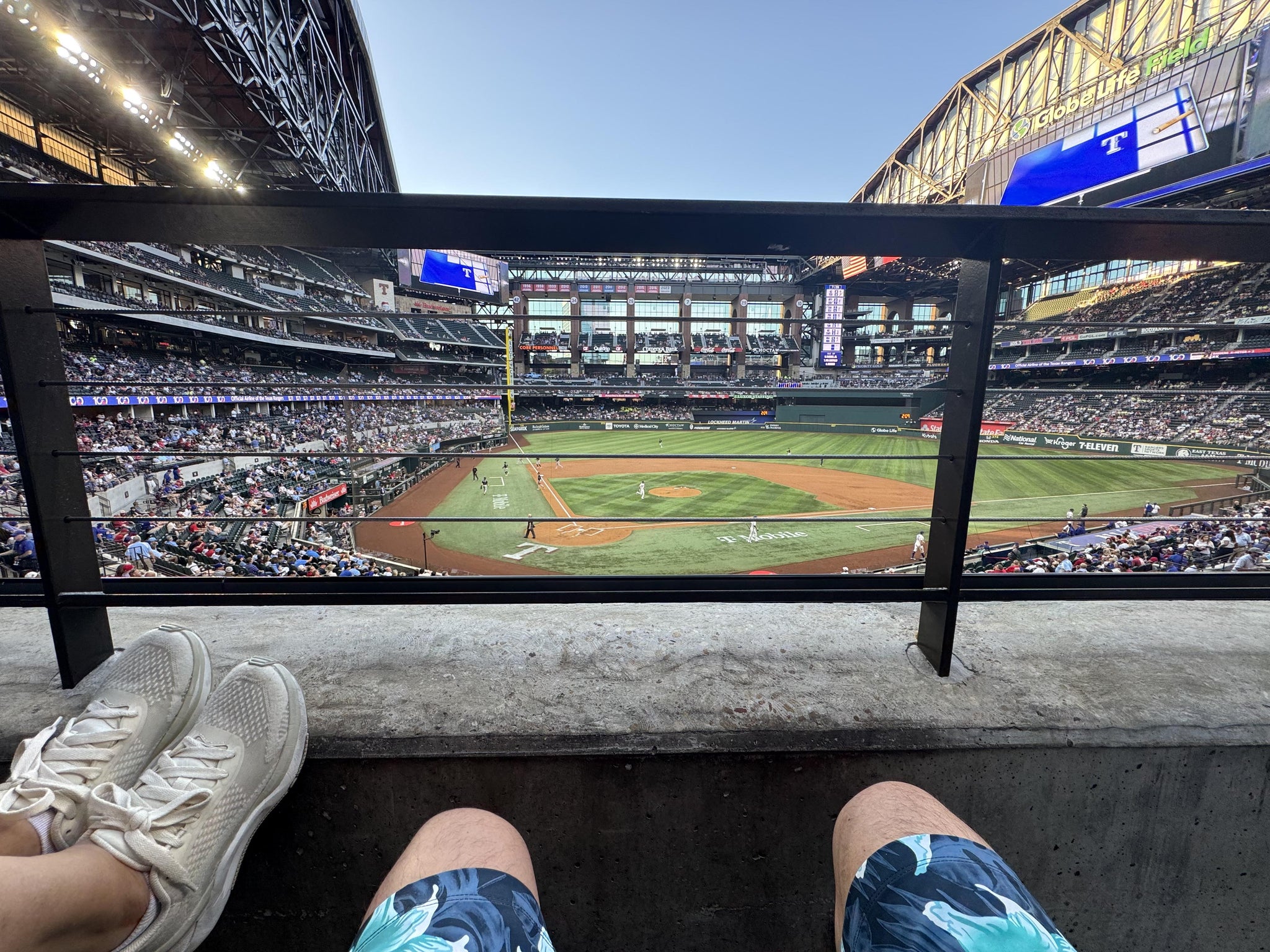 Real Fan View taken from Section 116 at Globe Life Field by Seishu K