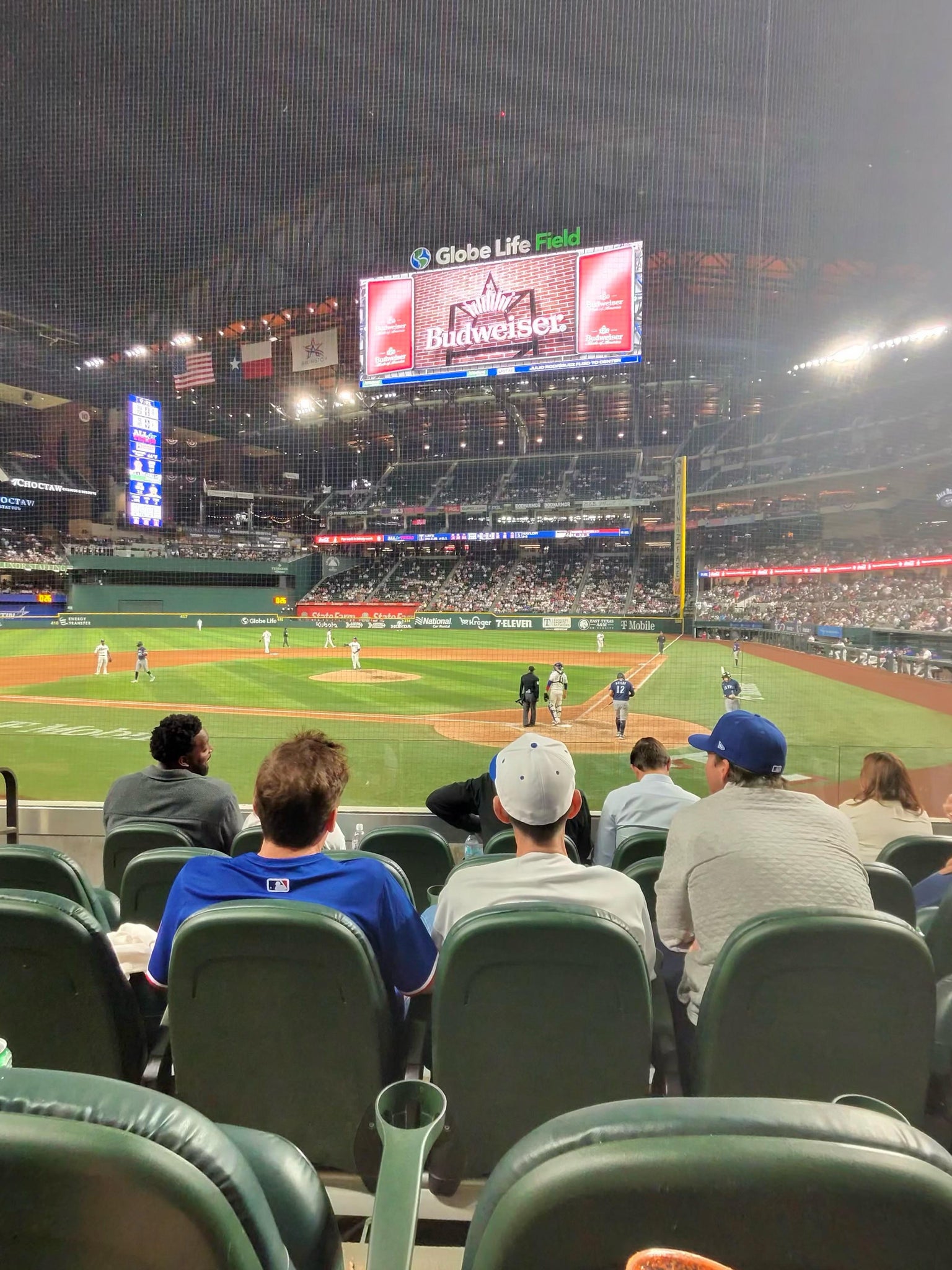 Real Fan View taken from Section 12 at Globe Life Field by Michael R