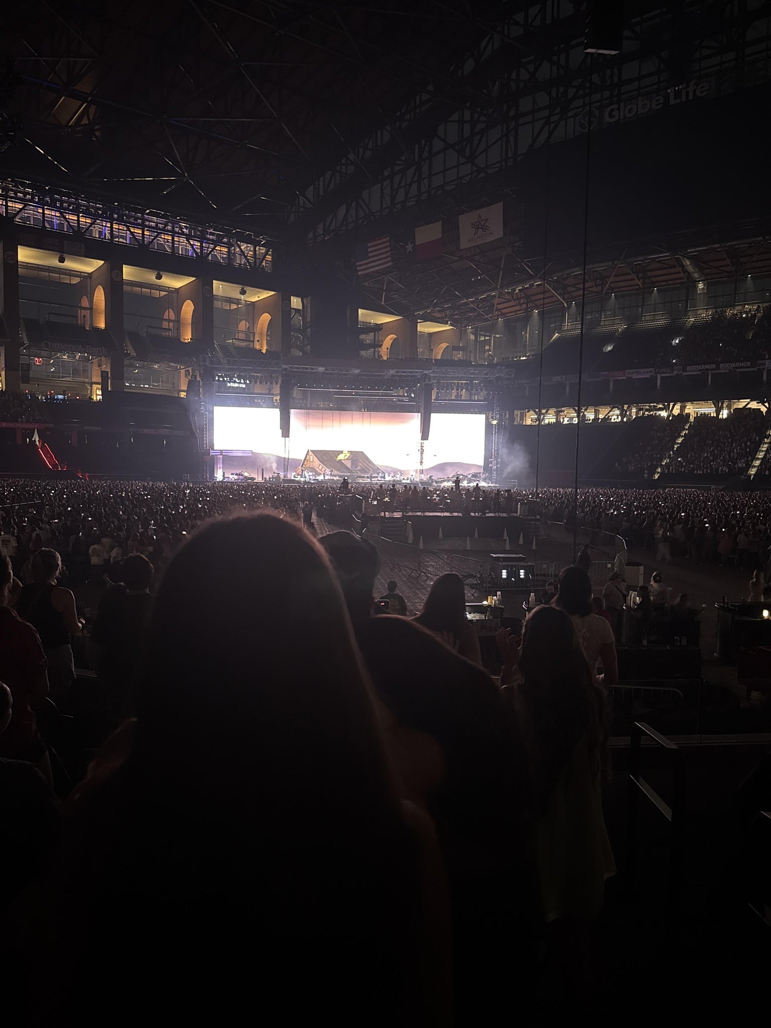 Real Fan View taken from Section 12 at Globe Life Field by Anonymous User