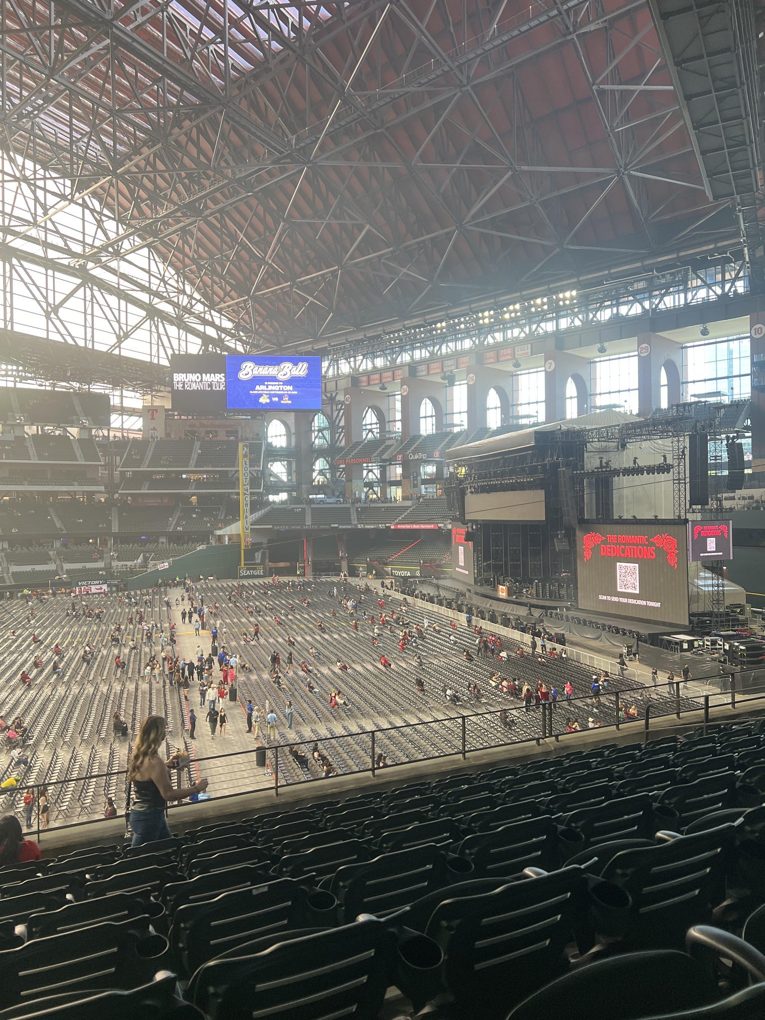 Real Fan View taken from Section 126 at Globe Life Field by Brandon R