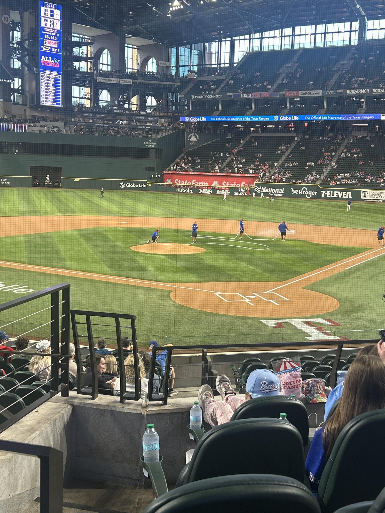 Real Fan View taken from Section 13 at Globe Life Field by Misty A