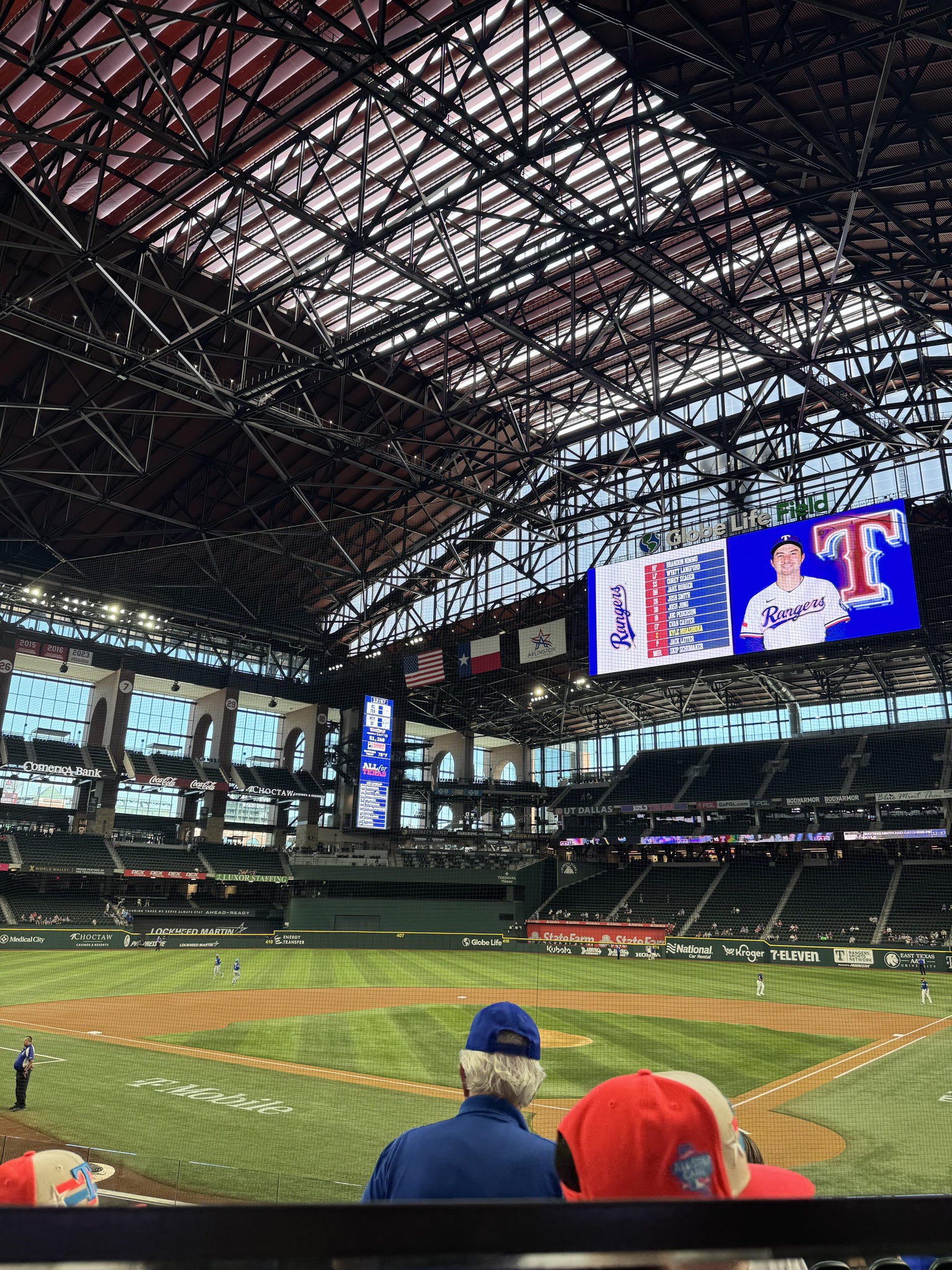 Real Fan View taken from Section 13 at Globe Life Field by Caleb E