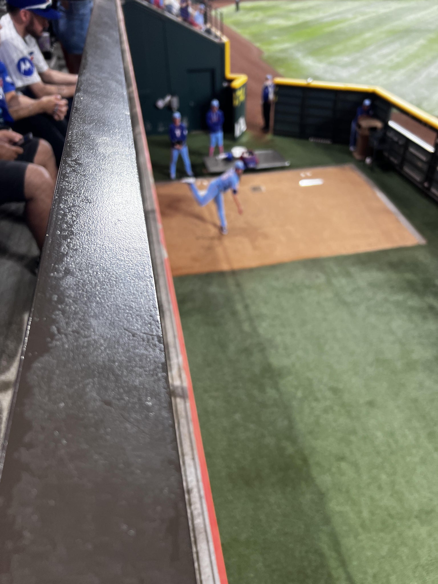 Real Fan View taken from Section 133 at Globe Life Field by Peter C