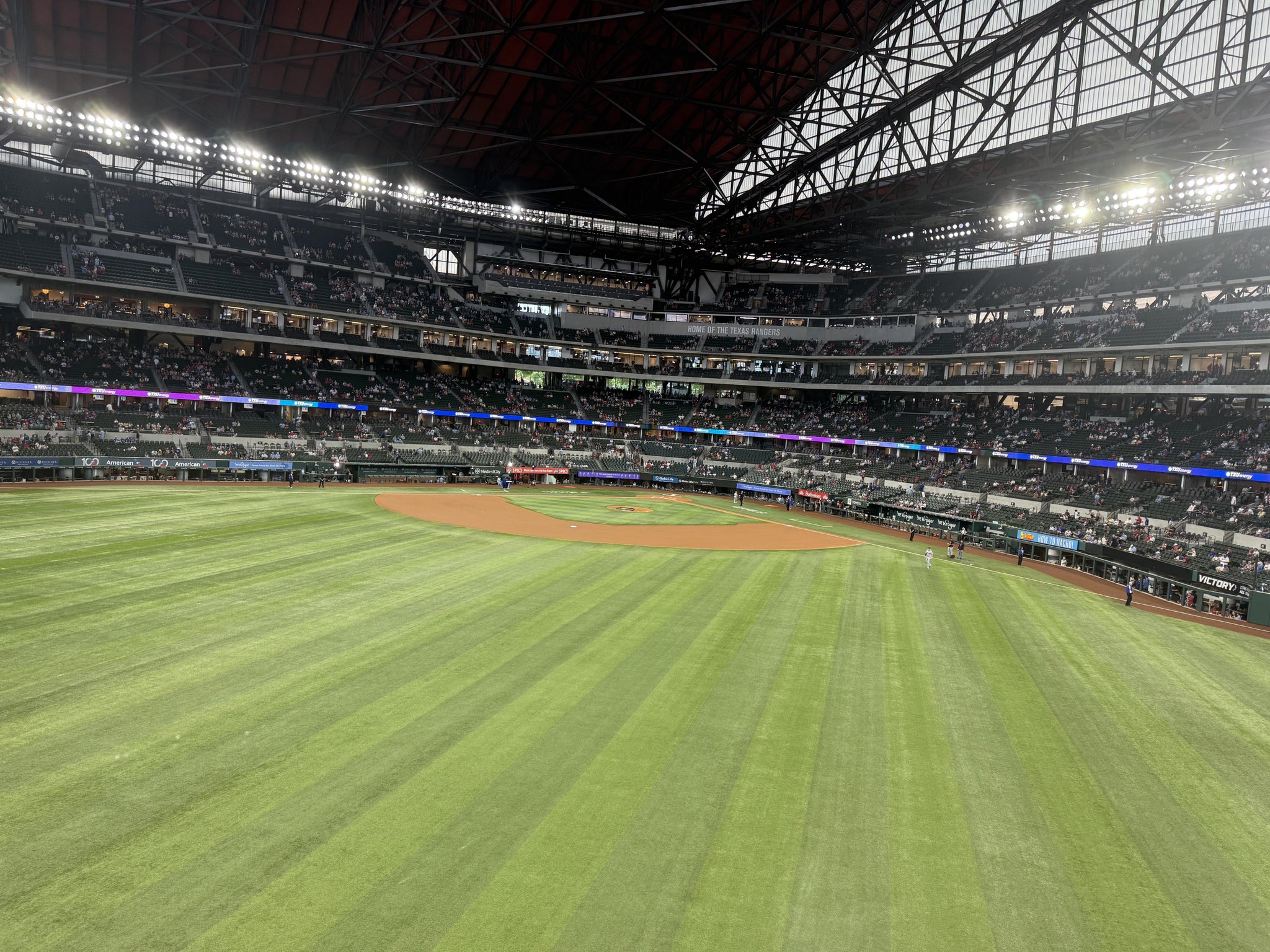 Real Fan View taken from Section 137 at Globe Life Field by John M