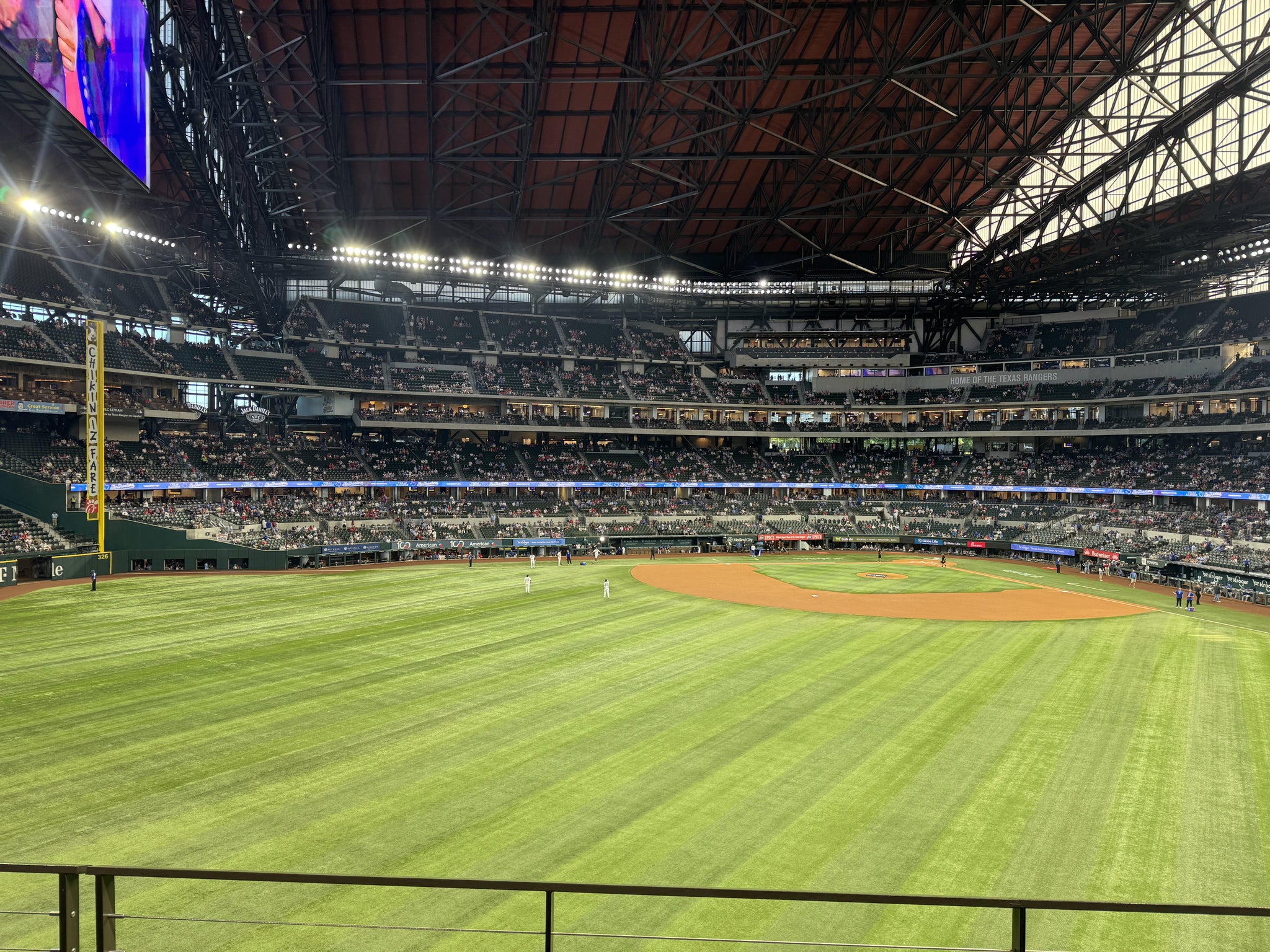 Real Fan View taken from Section 137 at Globe Life Field by Anonymous User