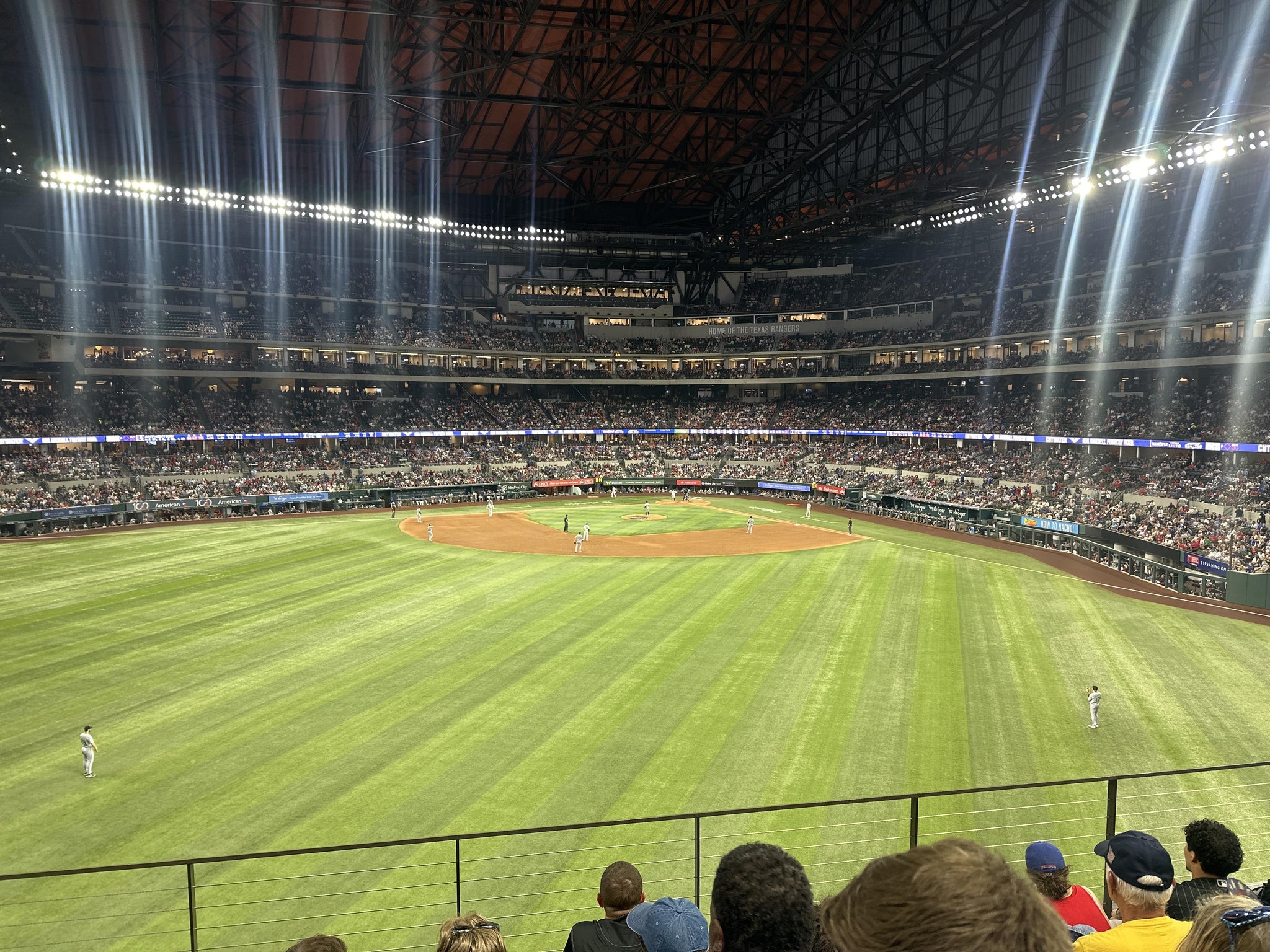 Real Fan View taken from Section 137 at Globe Life Field by Caleb B
