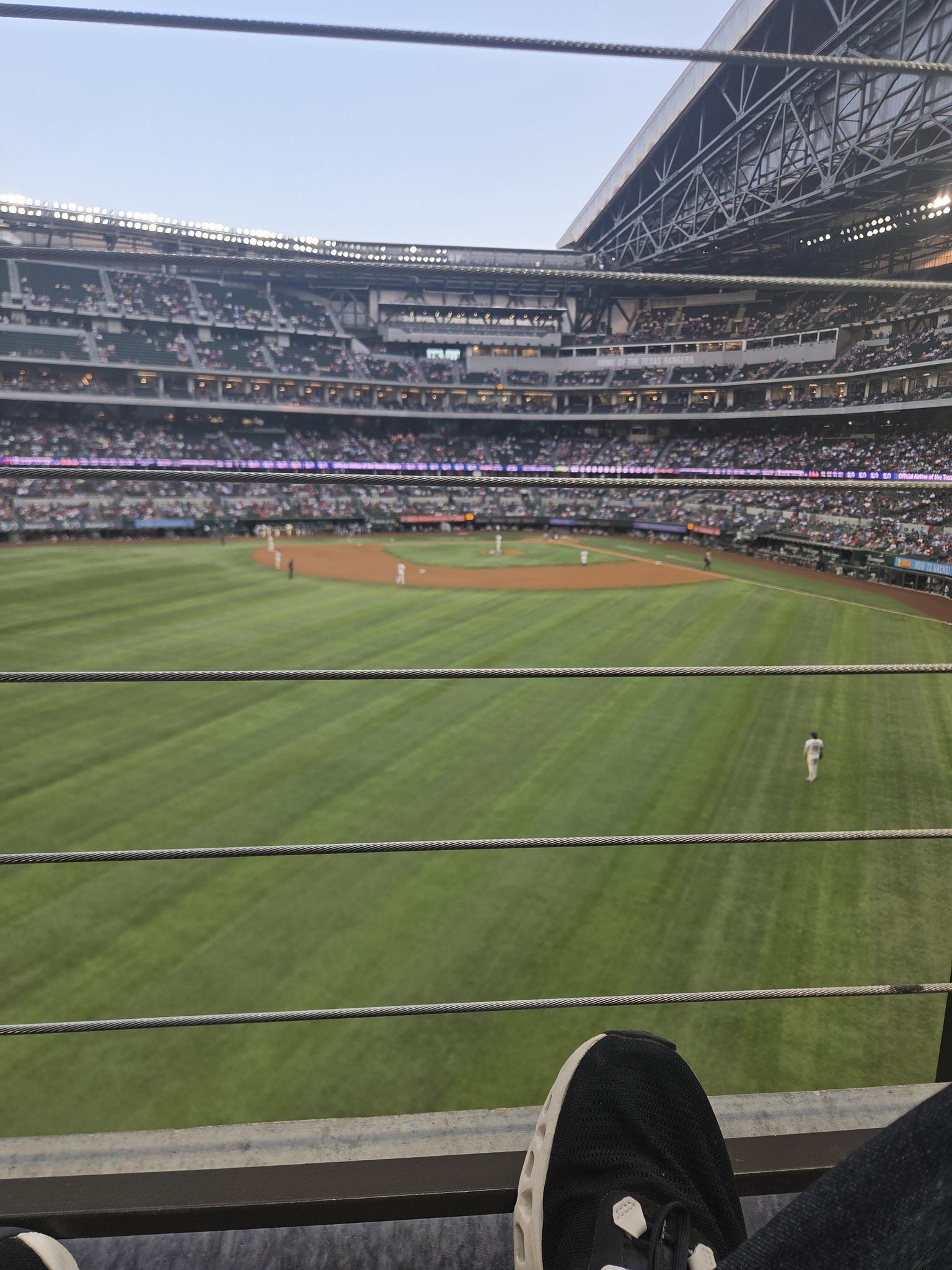 Real Fan View taken from Section 138 at Globe Life Field by Manuel G