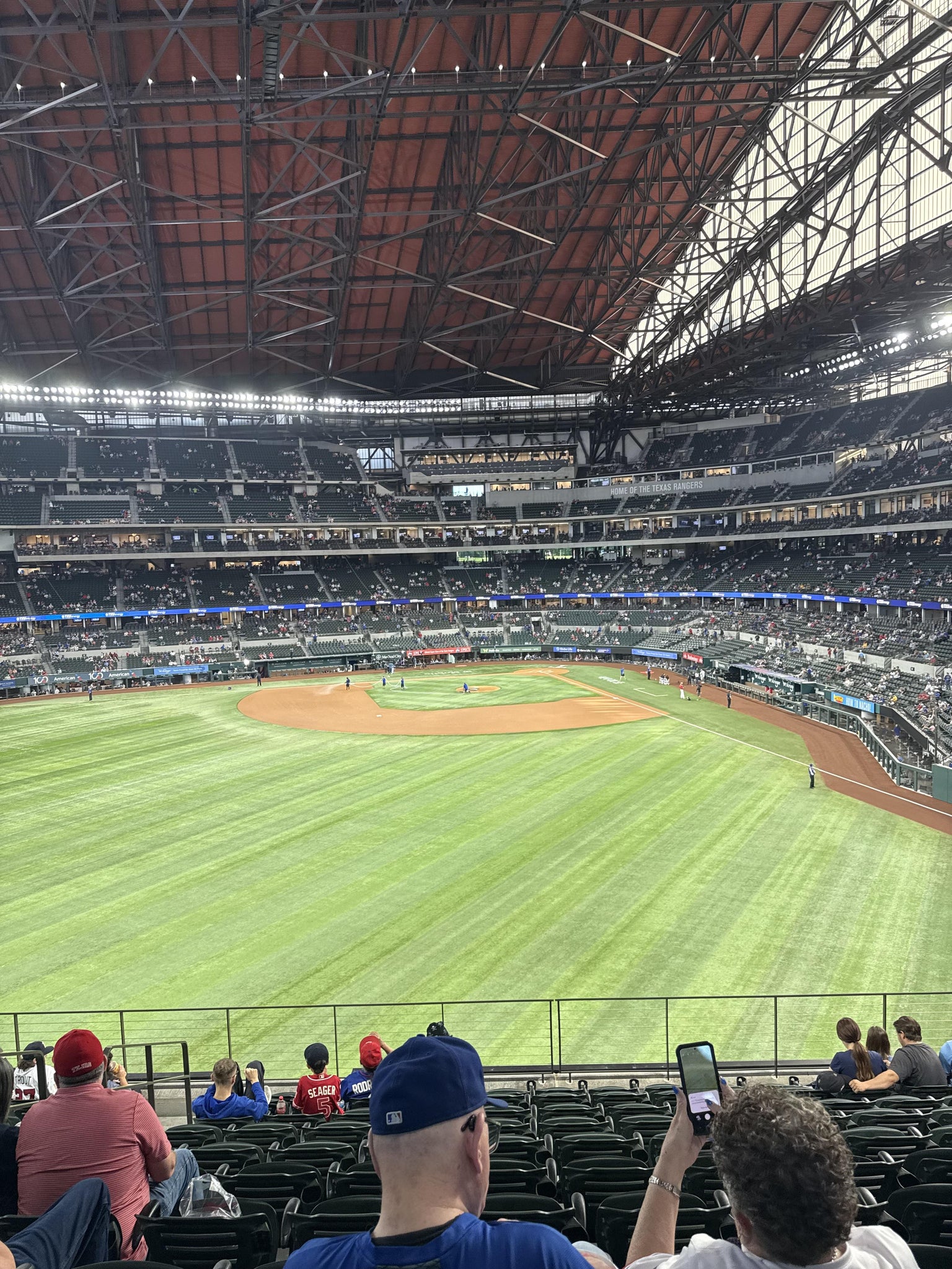 Real Fan View taken from Section 139 at Globe Life Field by Anonymous User