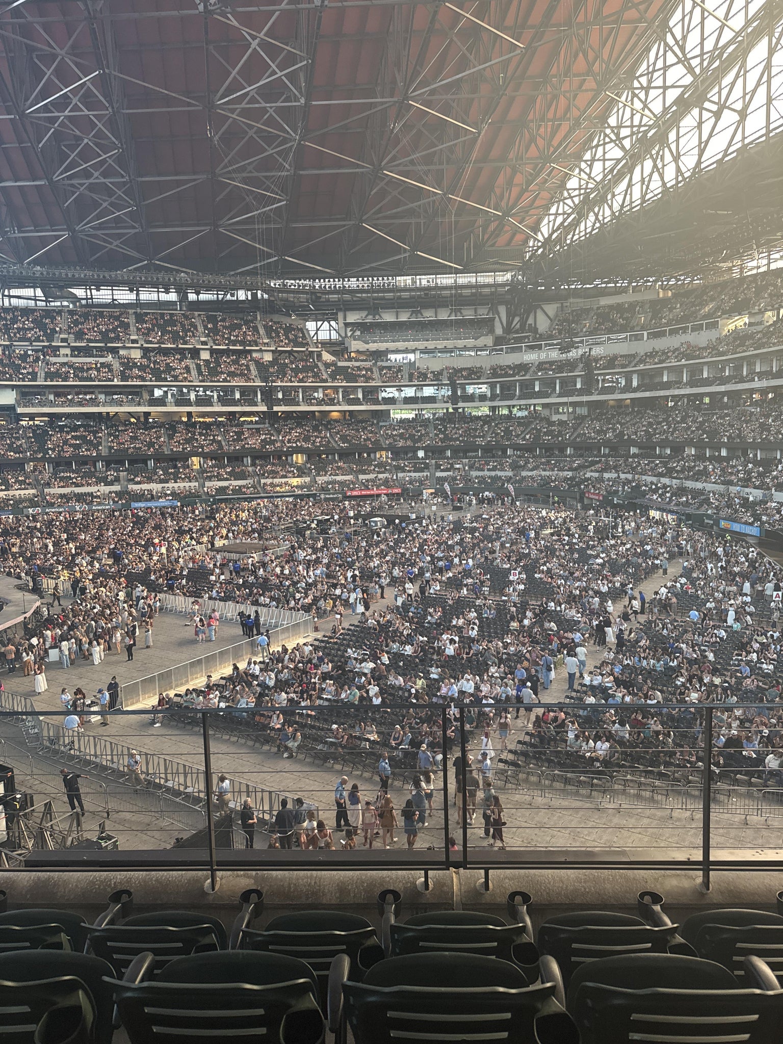 Real Fan View taken from Section 139 at Globe Life Field by Macy N