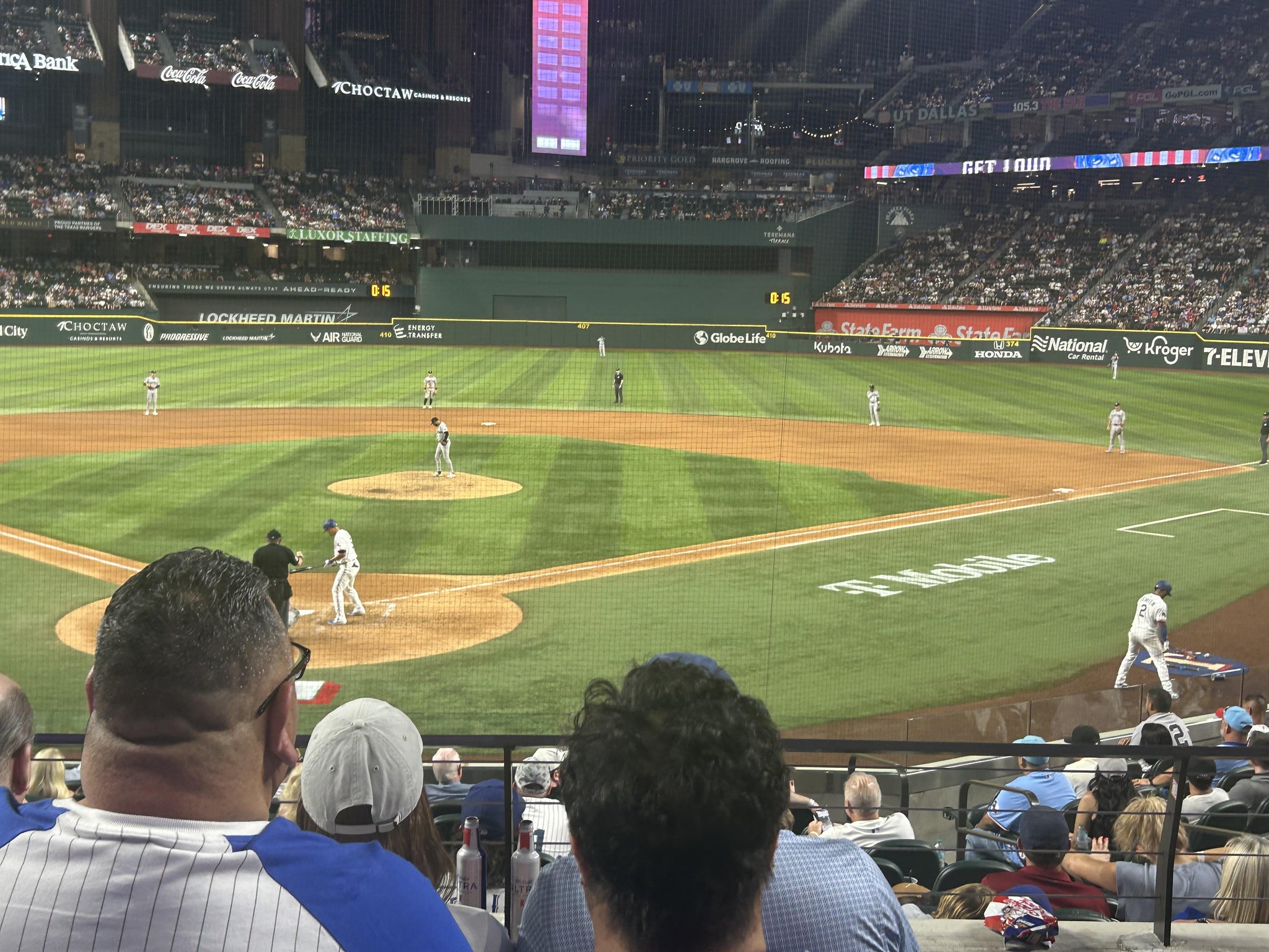 Real Fan View taken from Section 14 at Globe Life Field by Derek P