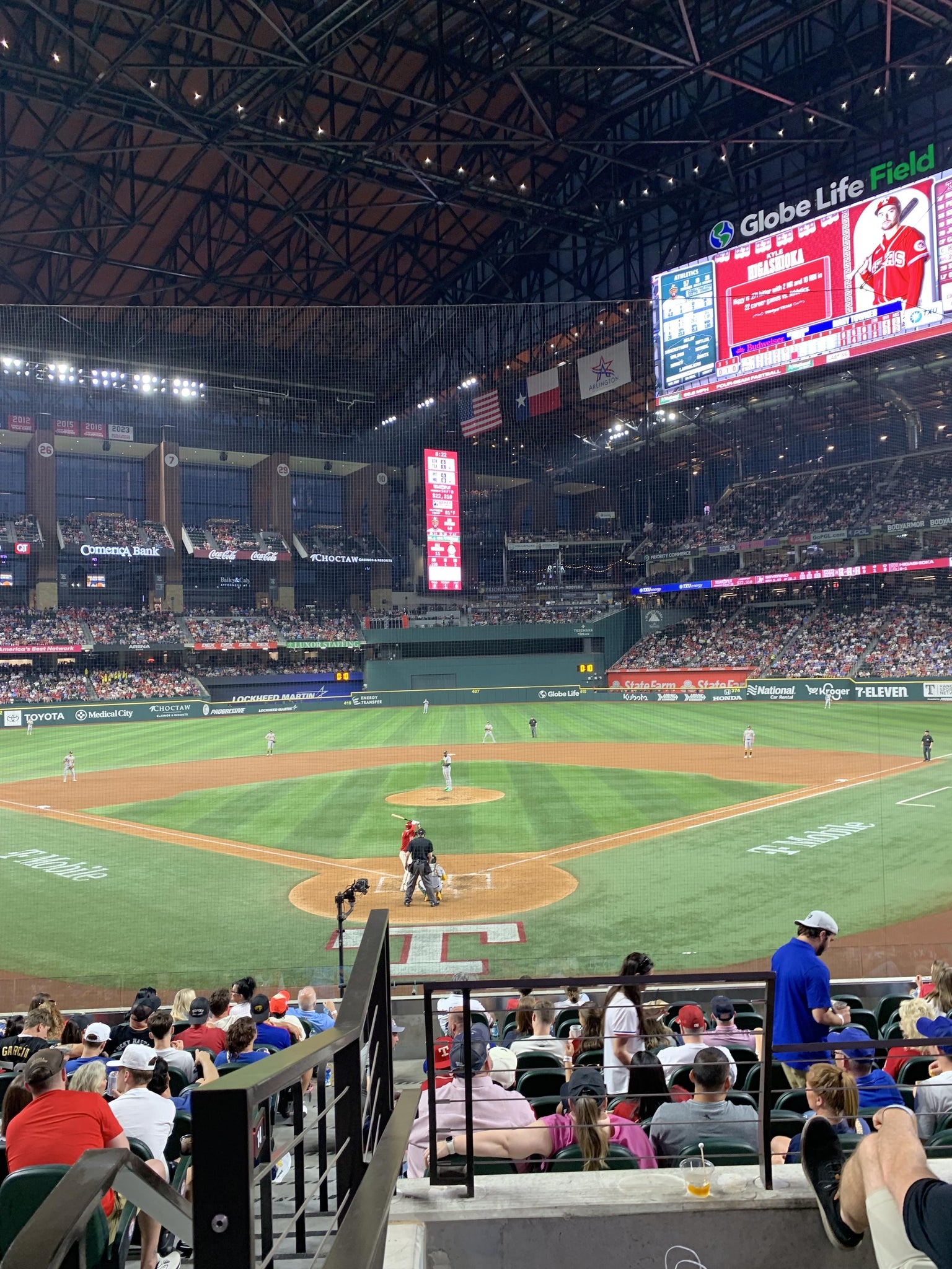 Real Fan View taken from Section 14 at Globe Life Field by Marco M