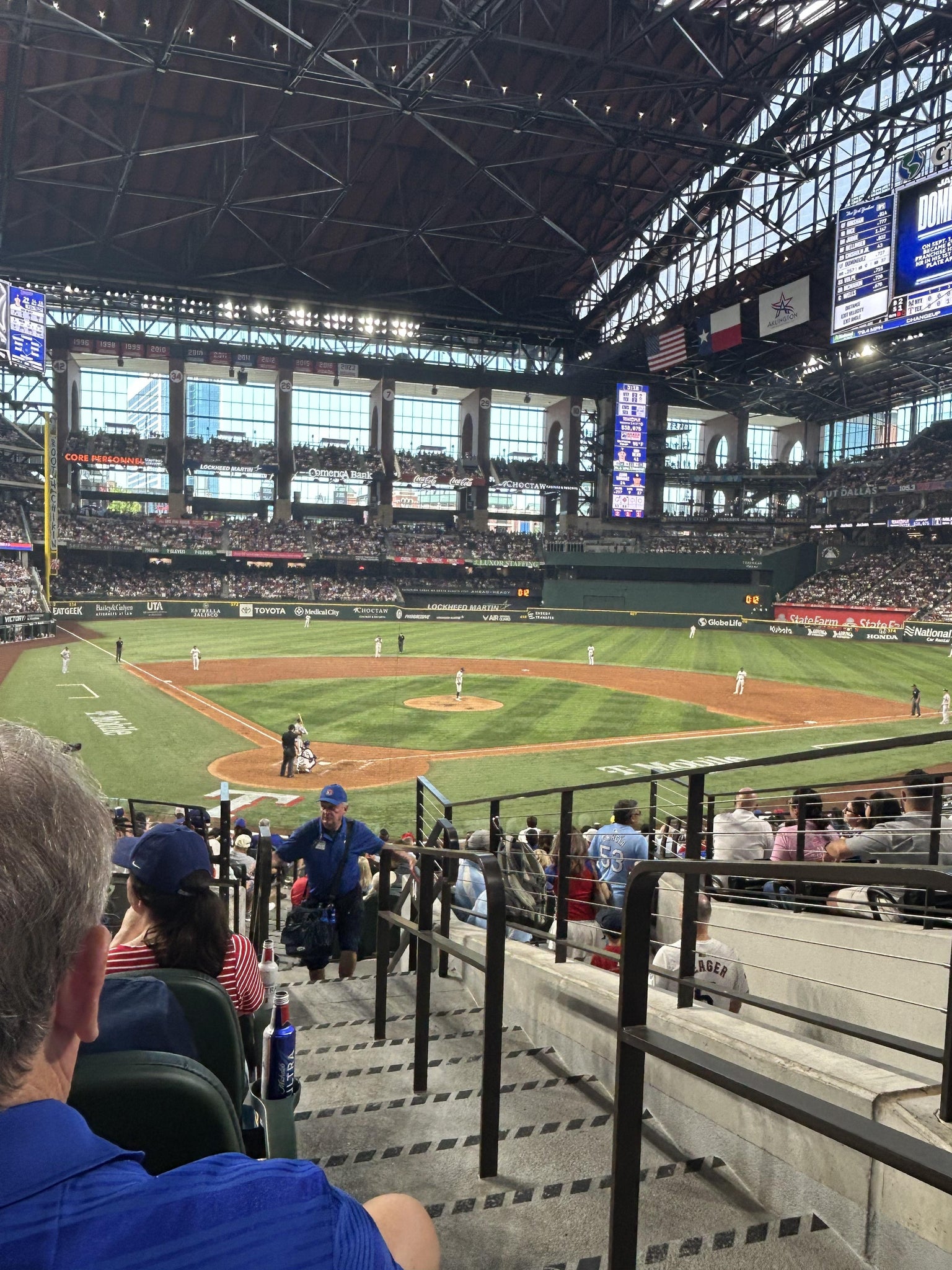 Real Fan View taken from Section 14 at Globe Life Field by Nicole P