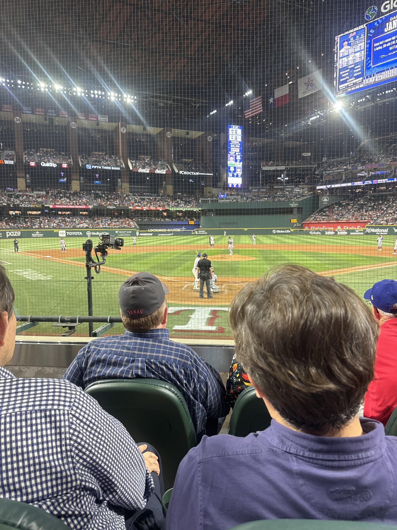 Real Fan View taken from Section 14 at Globe Life Field by Mary M