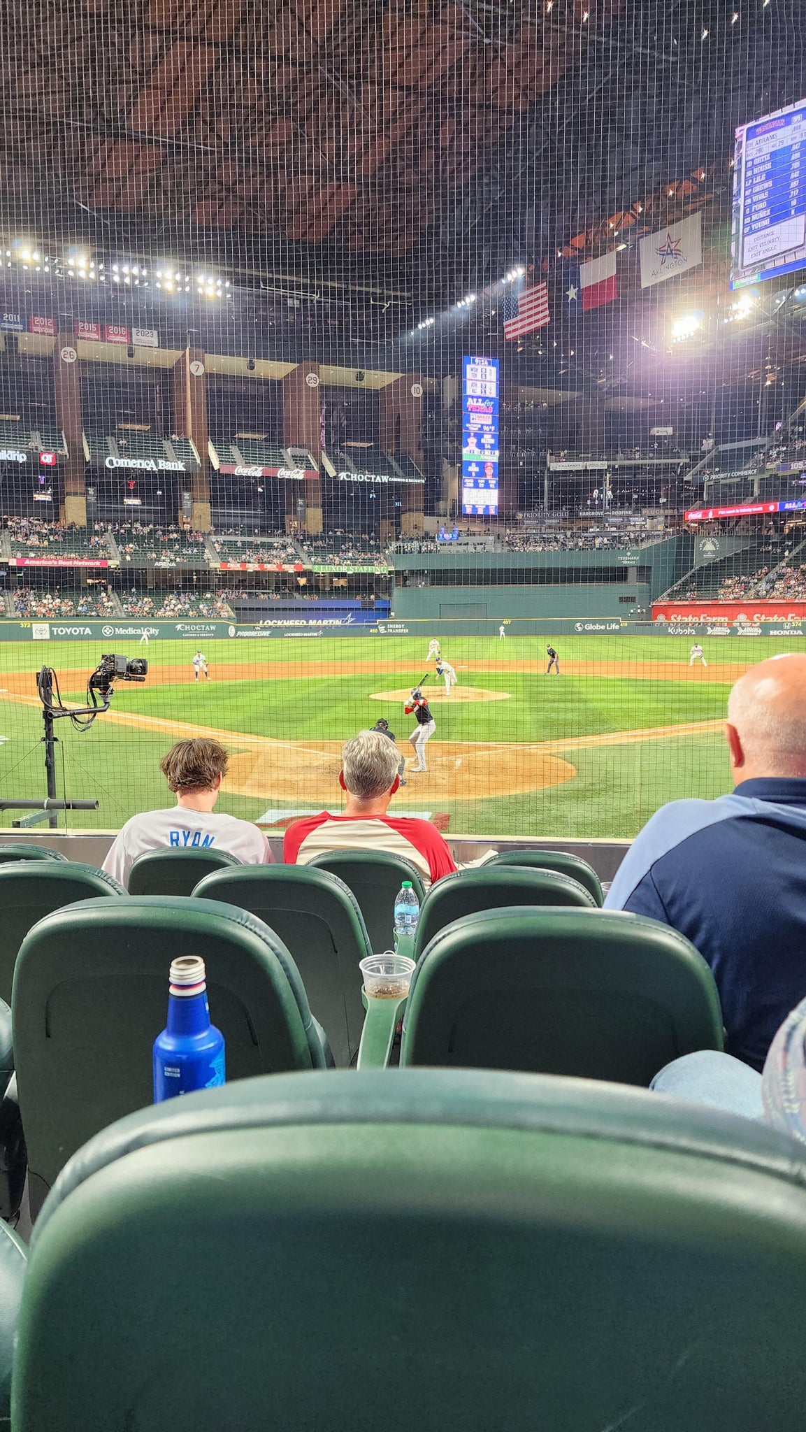 Real Fan View taken from Section 14 at Globe Life Field by David S