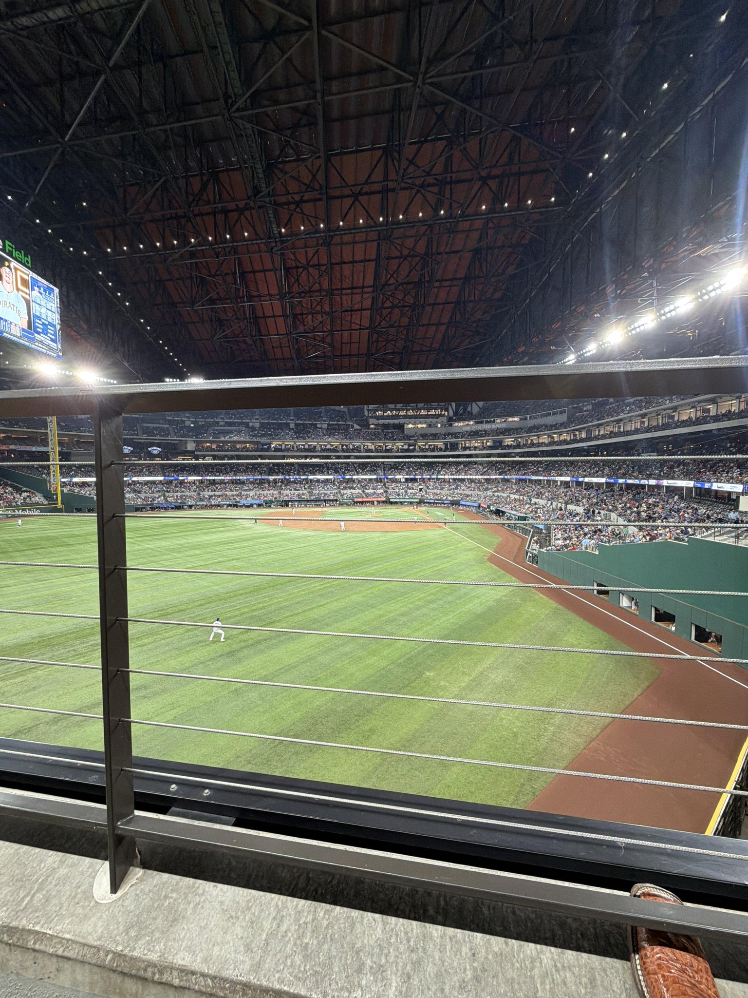 Real Fan View taken from Section 140 at Globe Life Field by Jose M