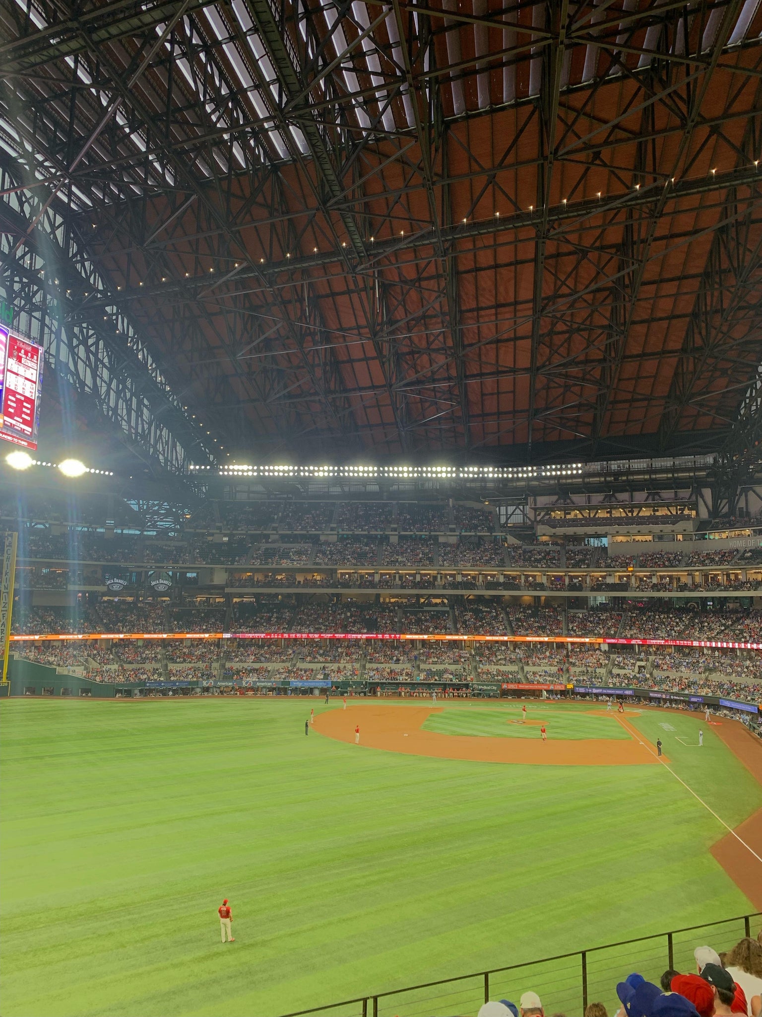 Real Fan View taken from Section 140 at Globe Life Field by Alexander S