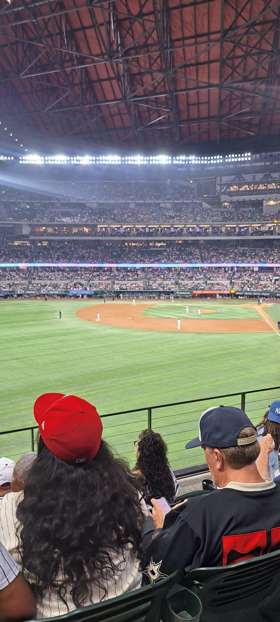 Real Fan View taken from Section 141 at Globe Life Field by Amoroso S