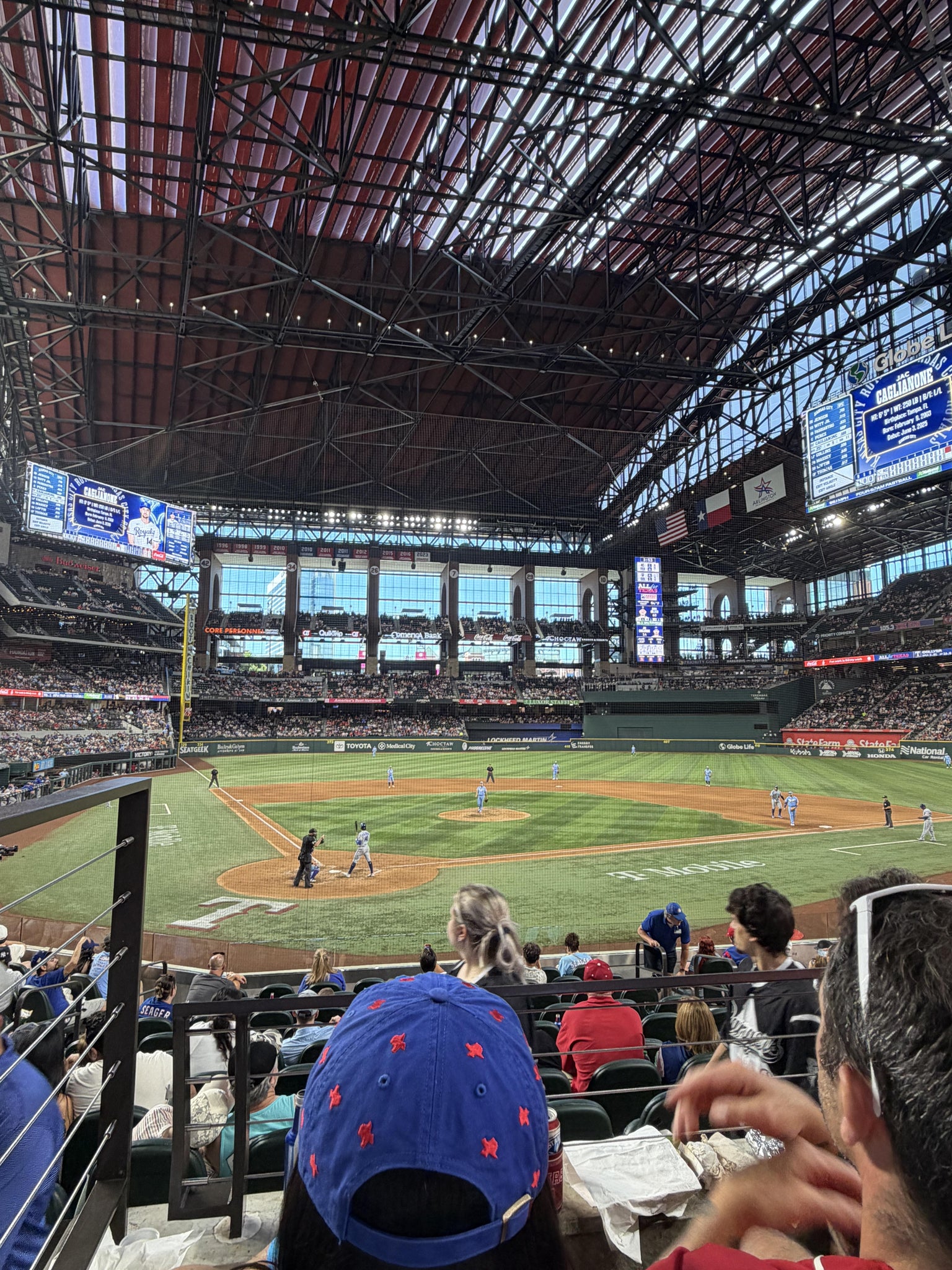 Real Fan View taken from Section 15 at Globe Life Field by Joshua S