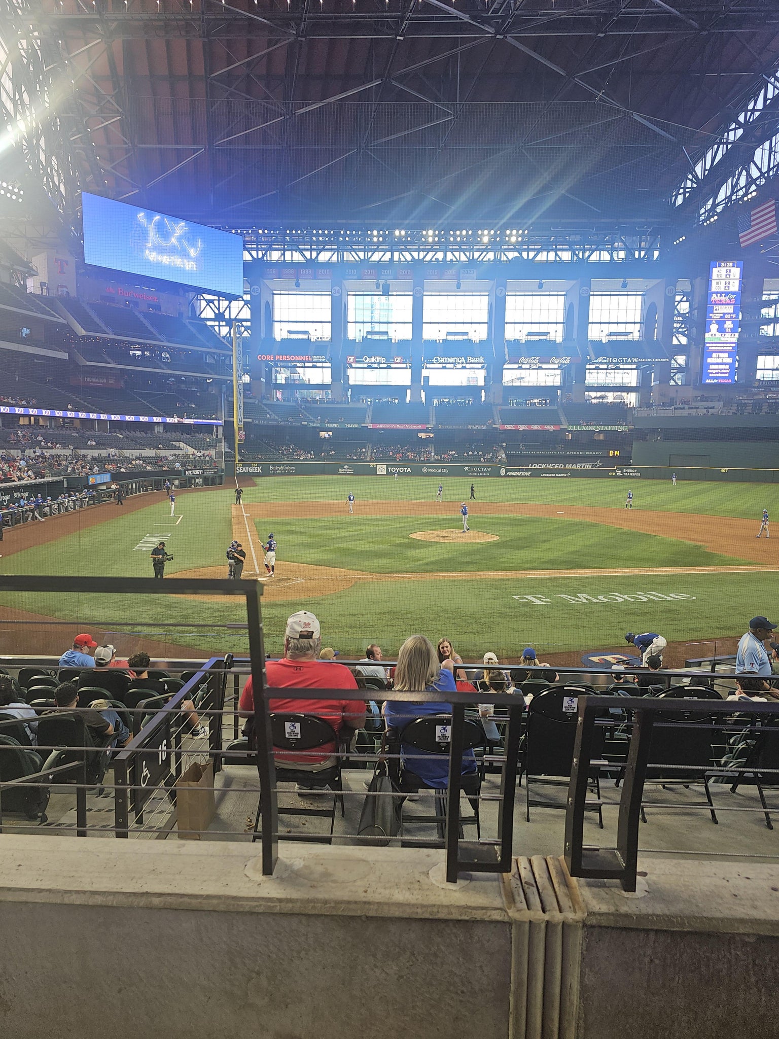 Real Fan View taken from Section 16 at Globe Life Field by James T