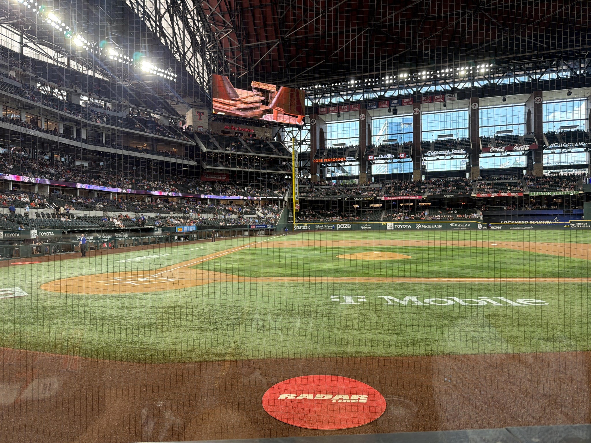 Real Fan View taken from Section 17 at Globe Life Field by Ronna H