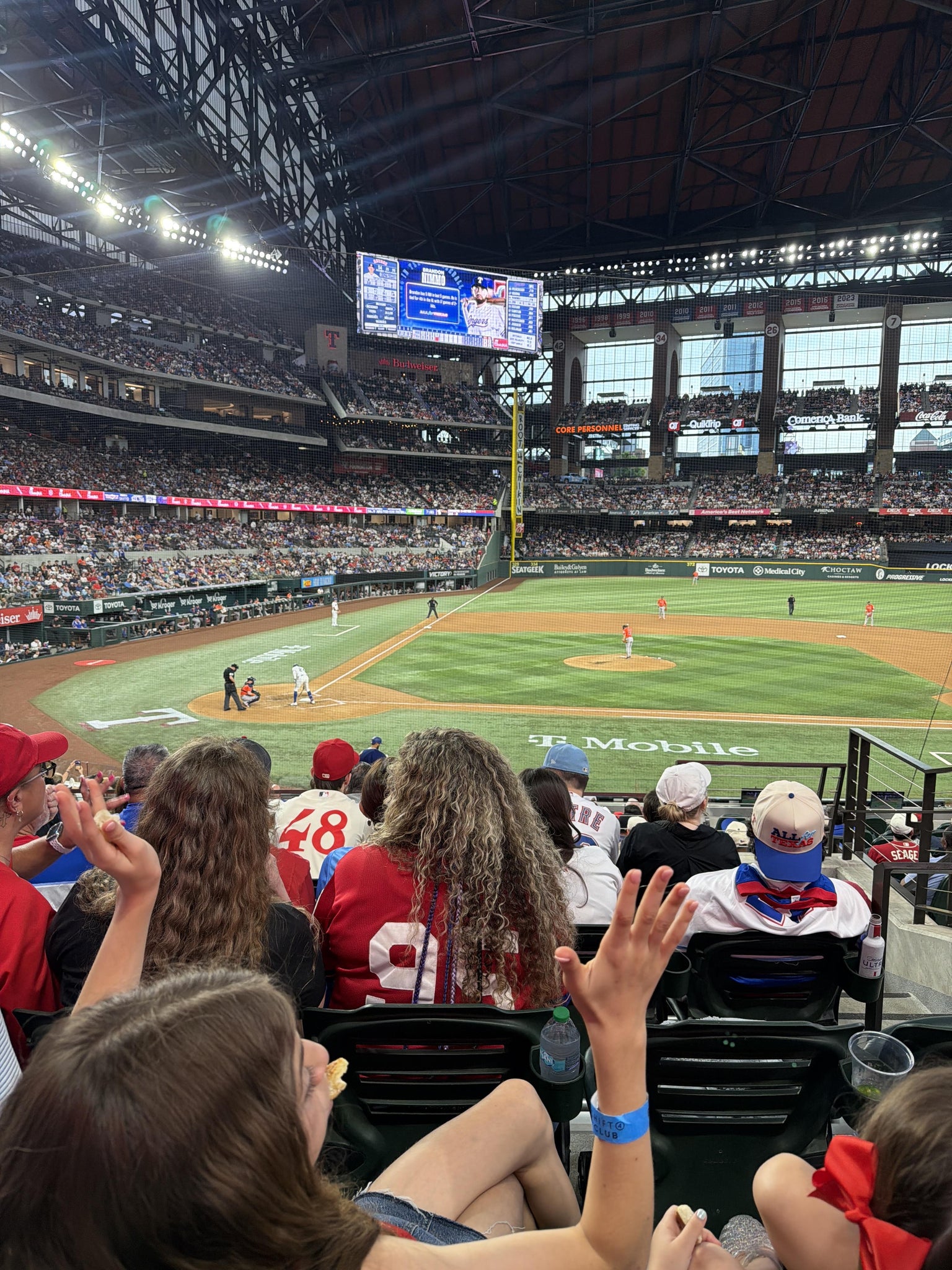 Real Fan View taken from Section 17 at Globe Life Field by Chad M