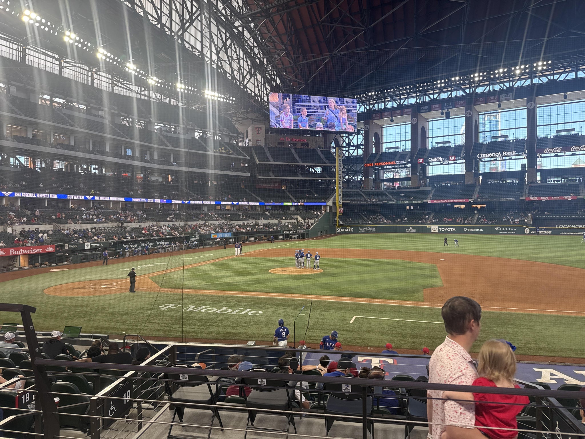 Real Fan View taken from Section 19 at Globe Life Field by Craig P
