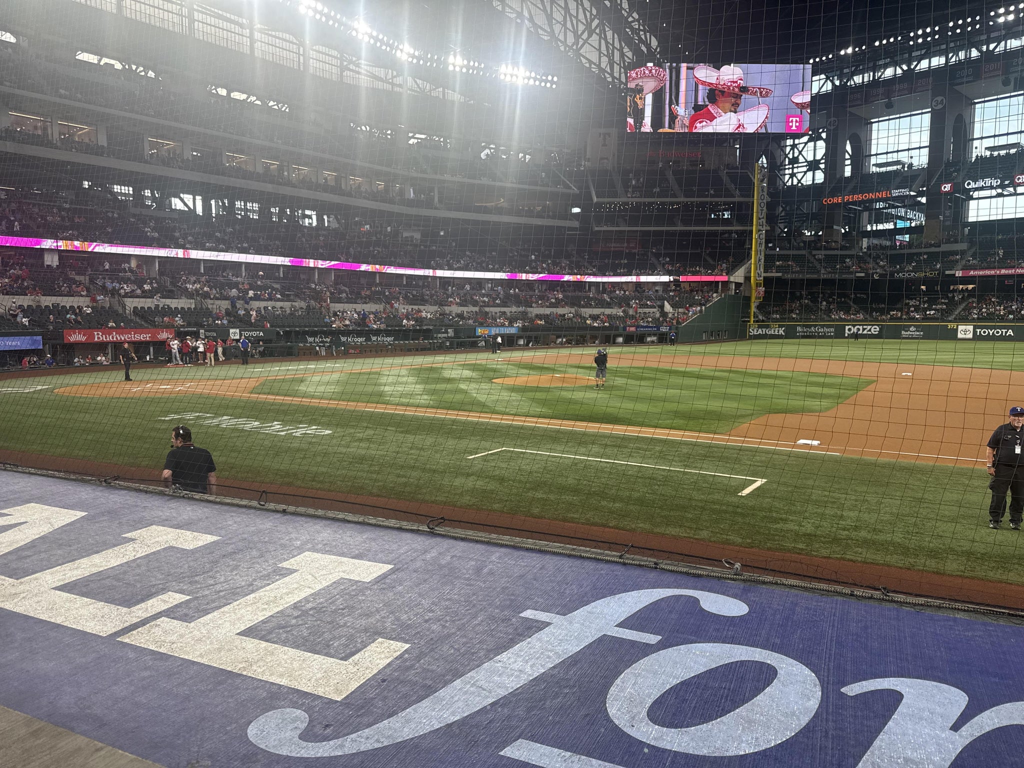 Real Fan View taken from Section 19 at Globe Life Field by Leland C