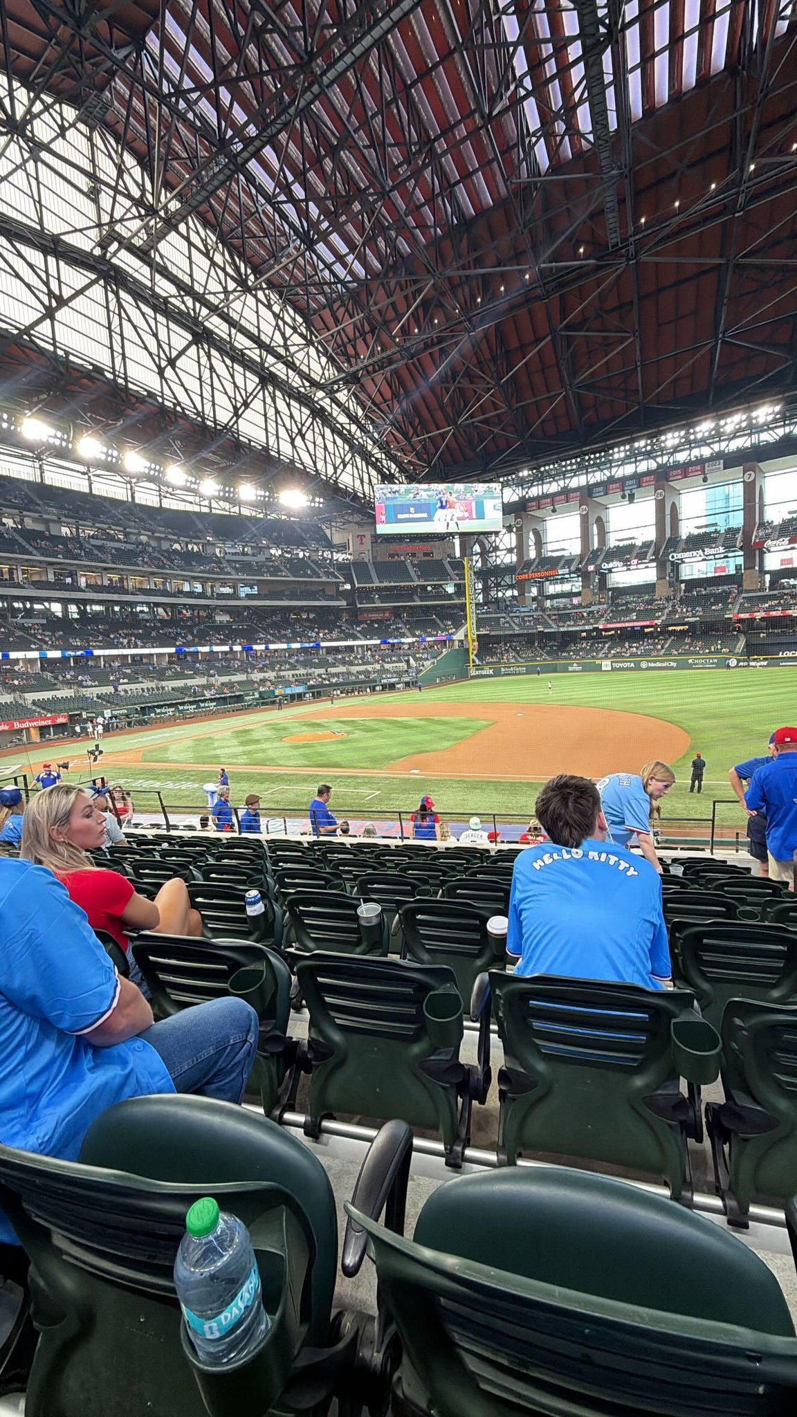 Real Fan View taken from Section 20 at Globe Life Field by Salvador G