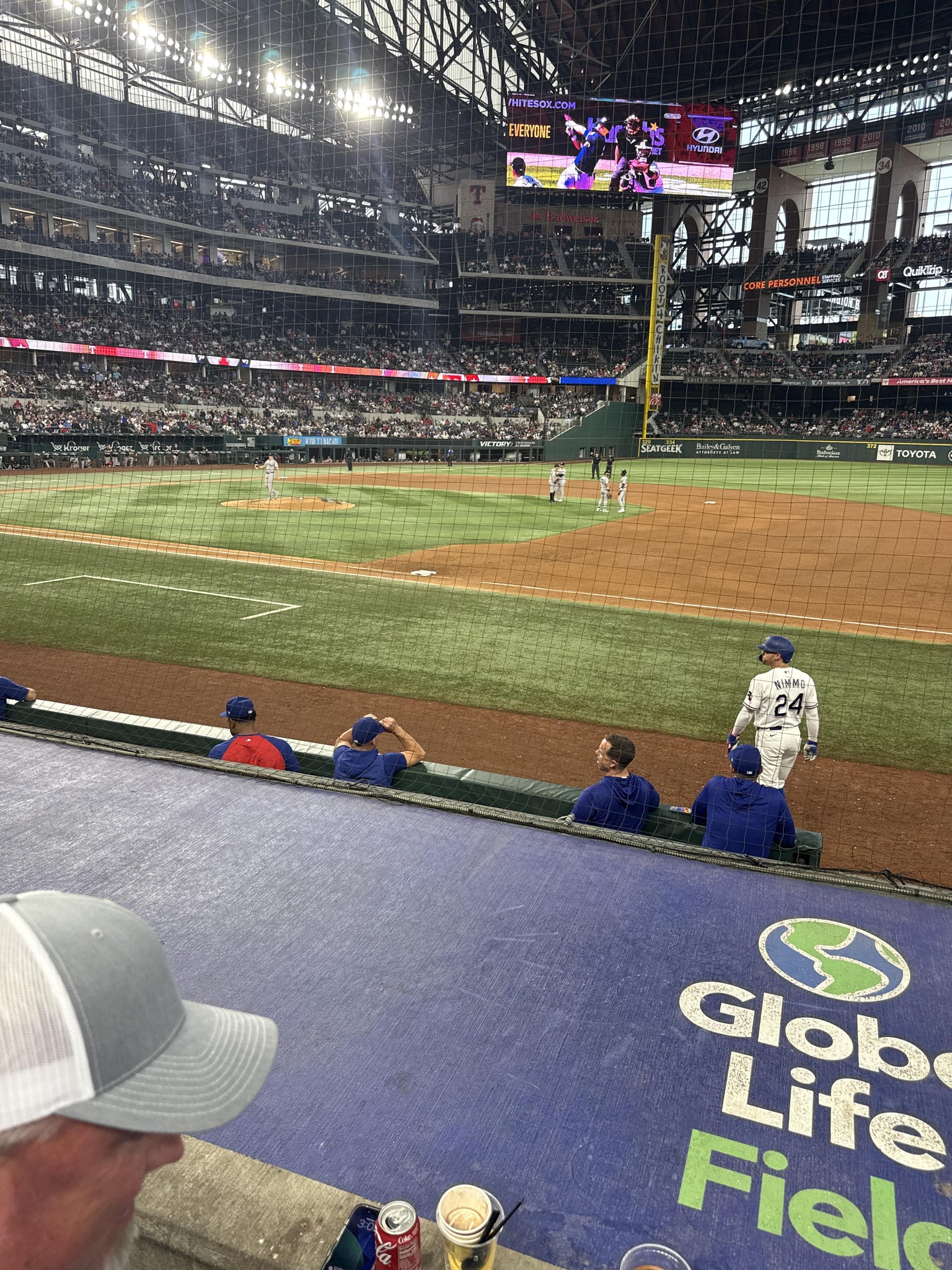 Real Fan View taken from Section 20 at Globe Life Field by Joseph D