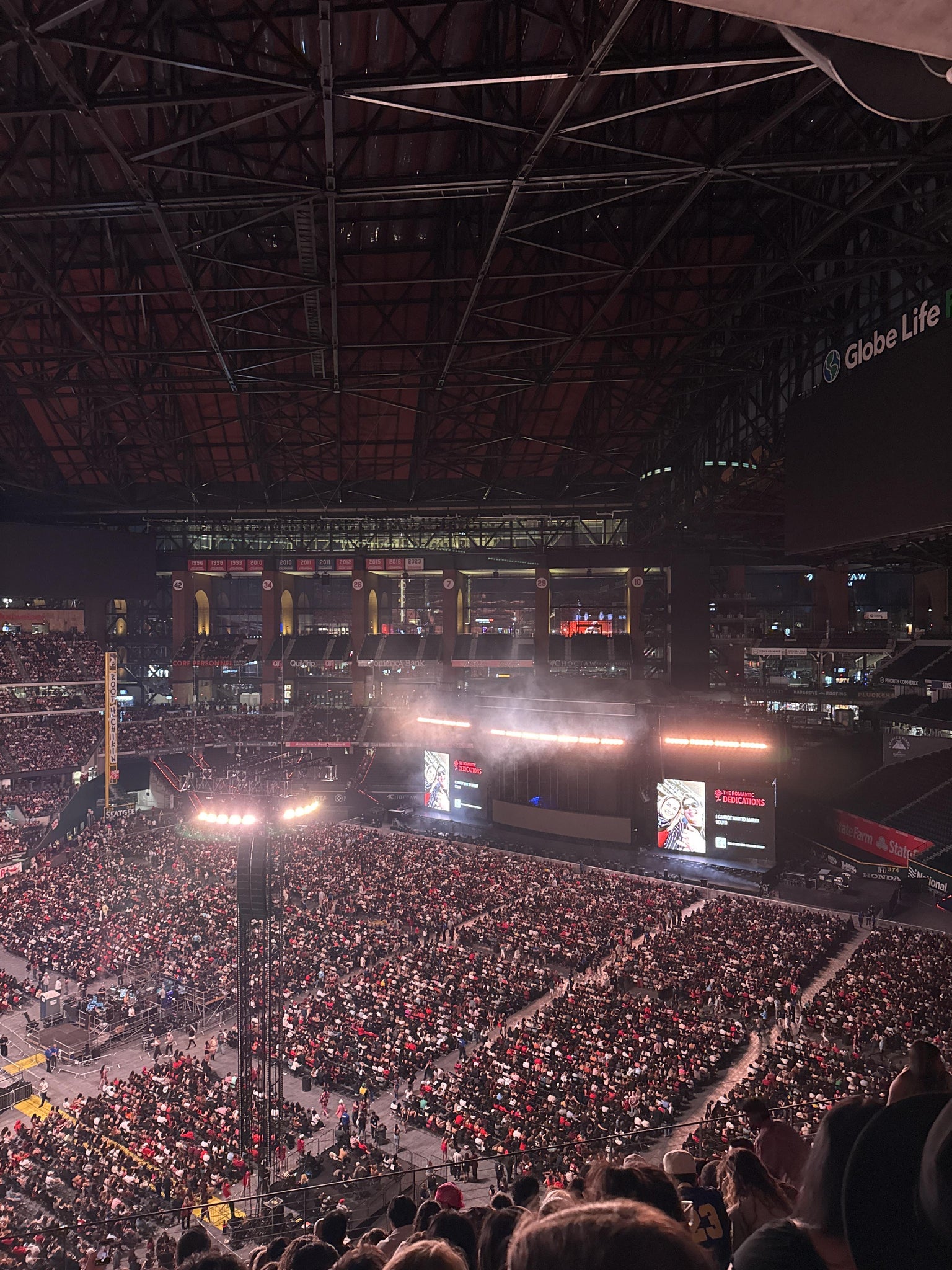 Real Fan View taken from Section 224 at Globe Life Field by Abbey M