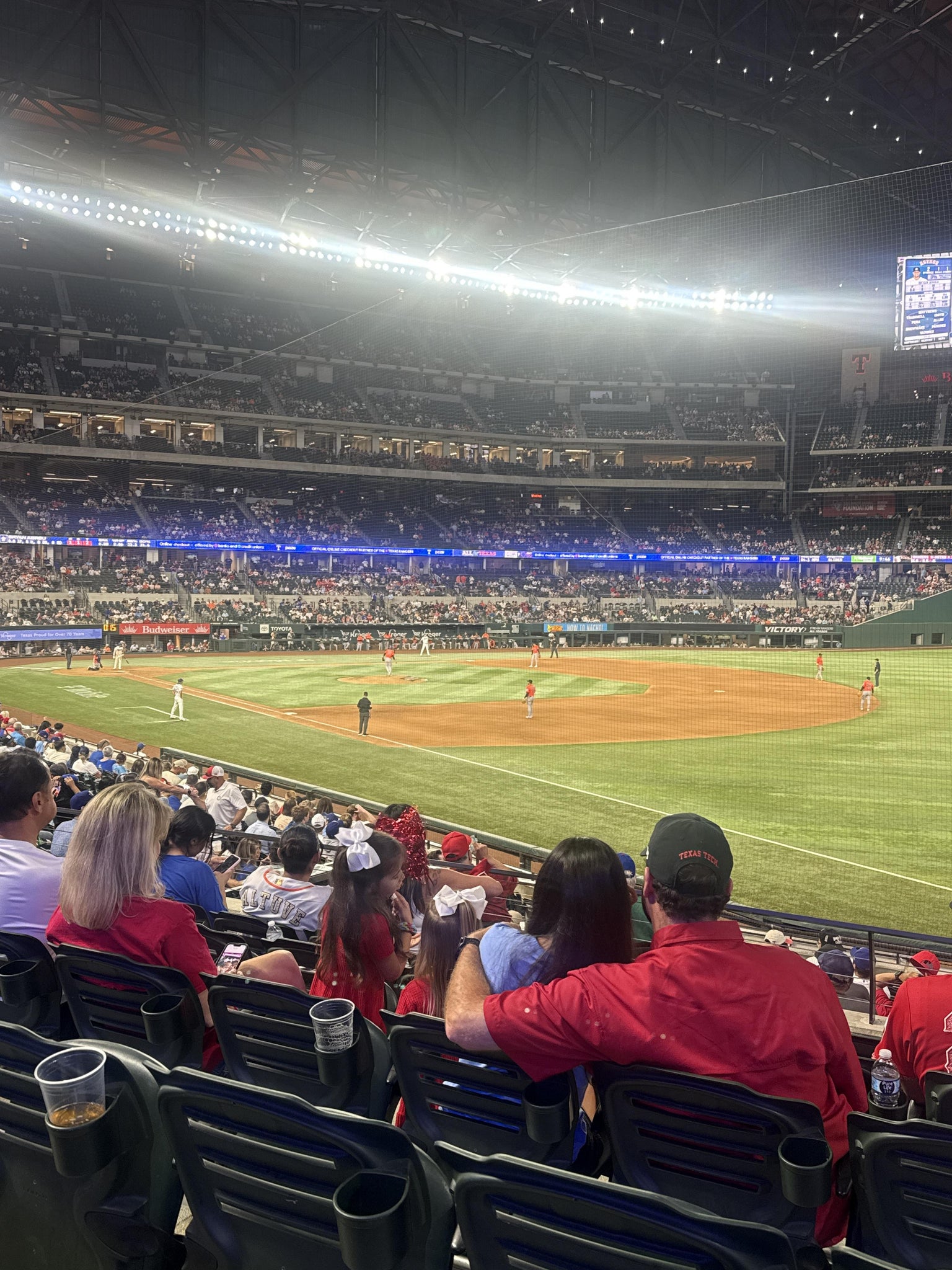 Real Fan View taken from Section 23 at Globe Life Field by Victor C