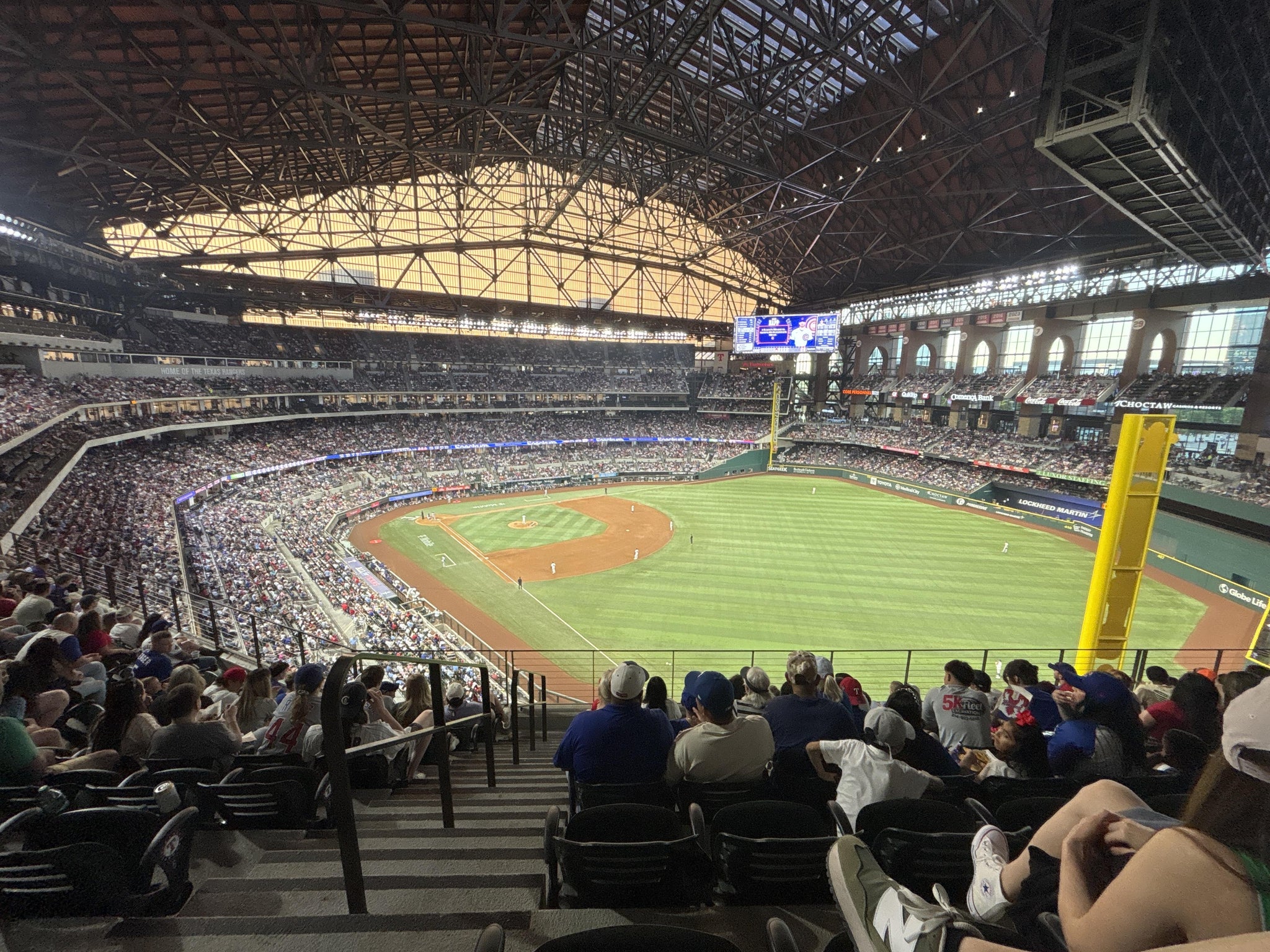 Real Fan View taken from Section 230 at Globe Life Field by Ruben V