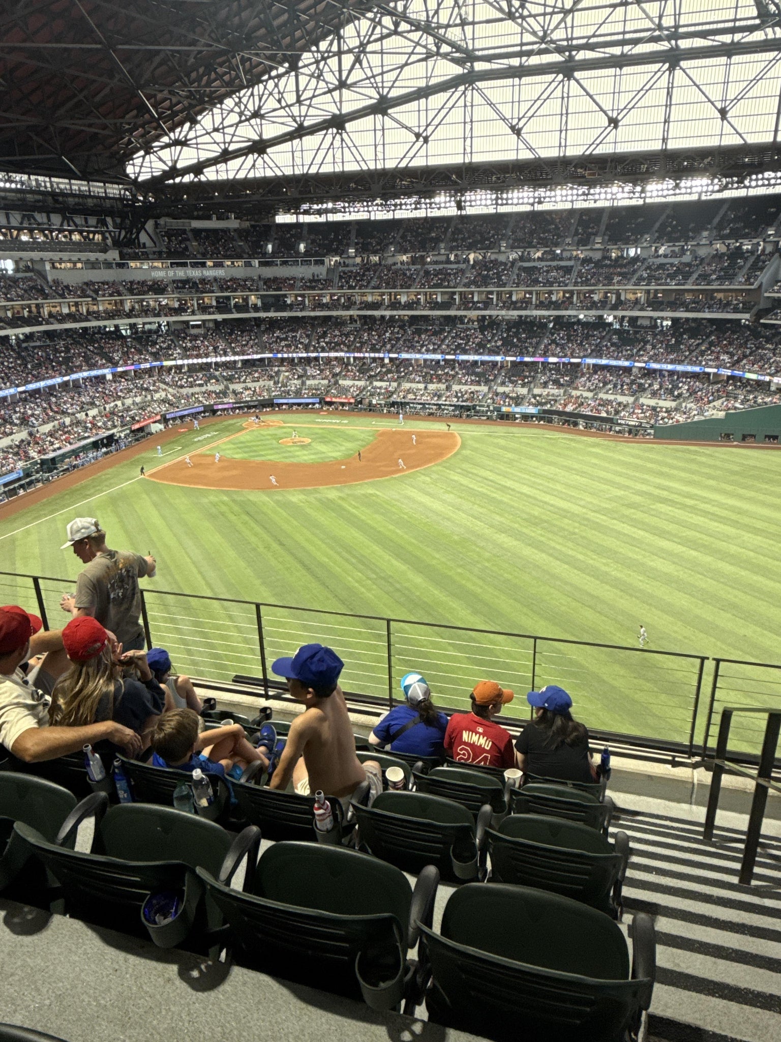 Real Fan View taken from Section 236 at Globe Life Field by Bryon T