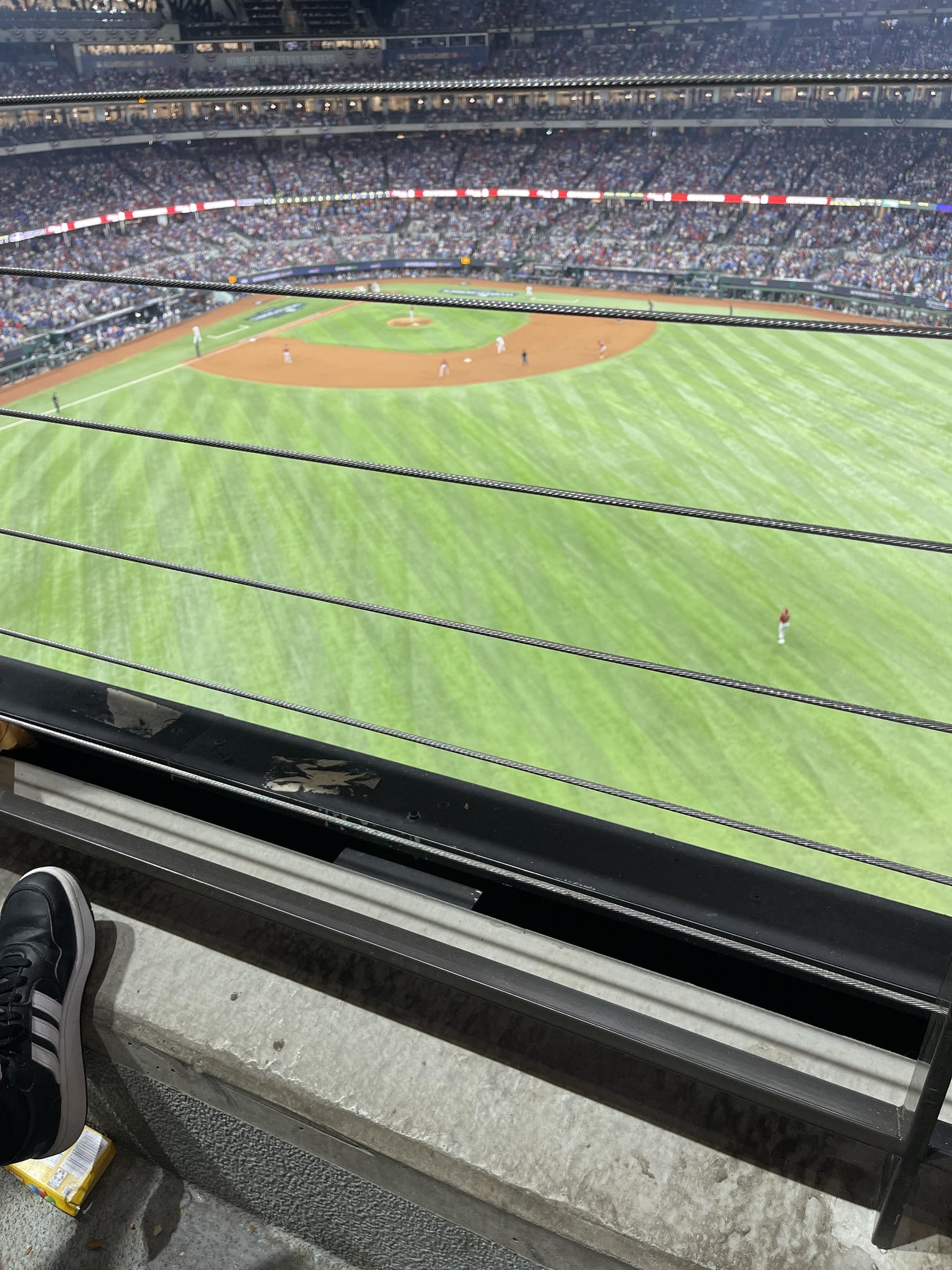 Real Fan View taken from Section 237 at Globe Life Field by Nathaniel C