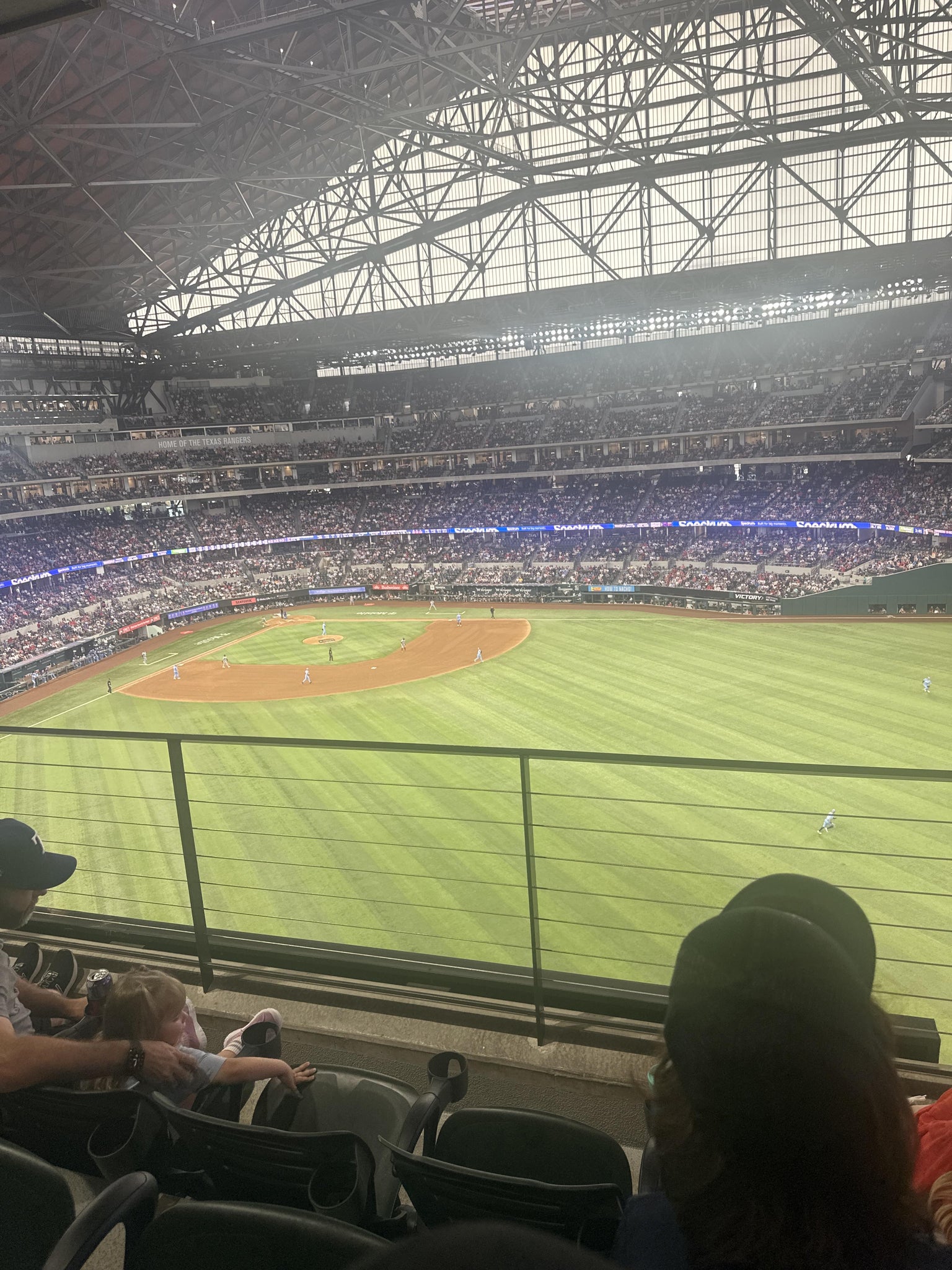 Real Fan View taken from Section 237 at Globe Life Field by Nancy M