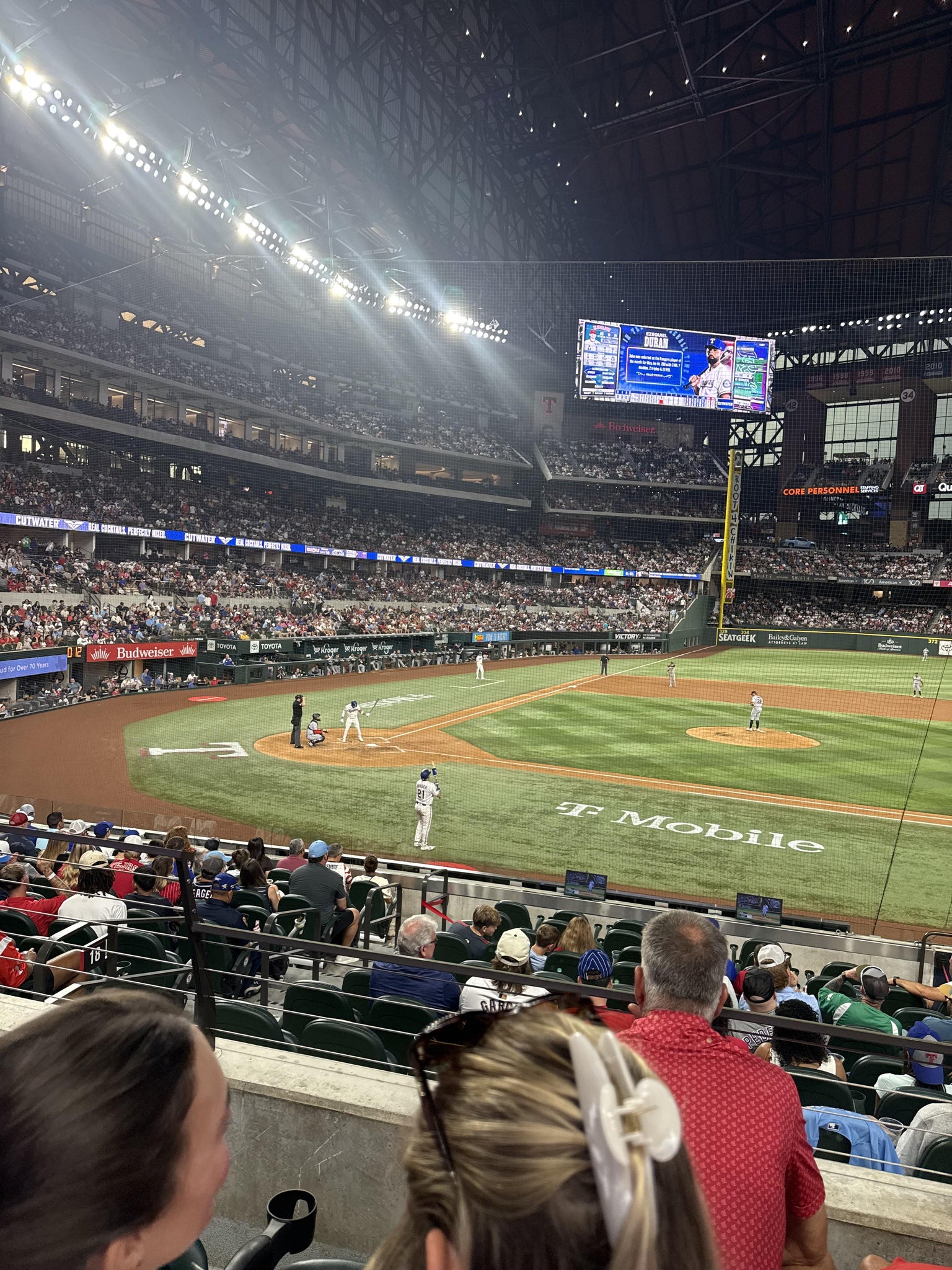 Real Fan View taken from Section 238 at Globe Life Field by Angel P