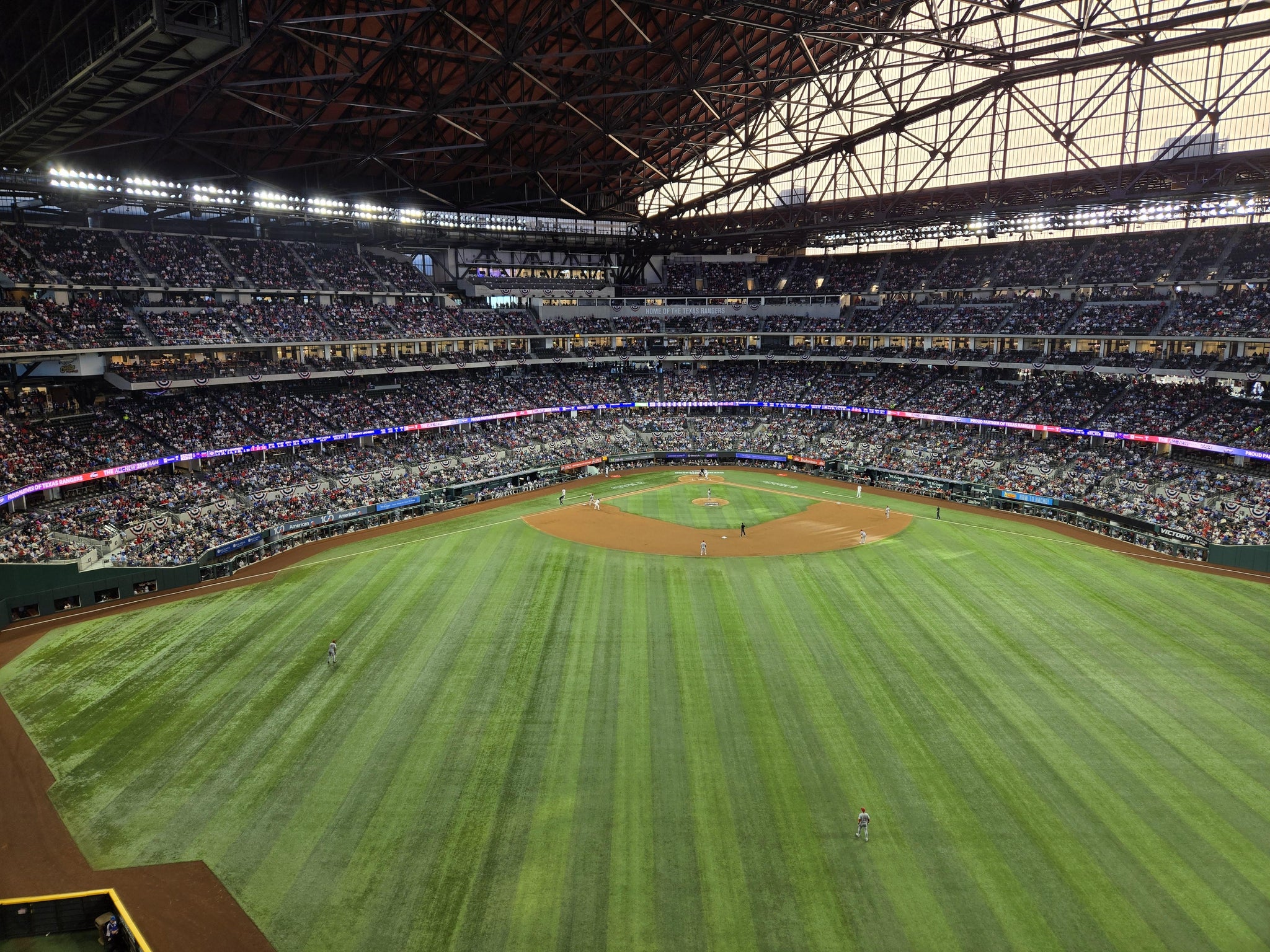 Real Fan View taken from Section 239 at Globe Life Field by Eduardo T