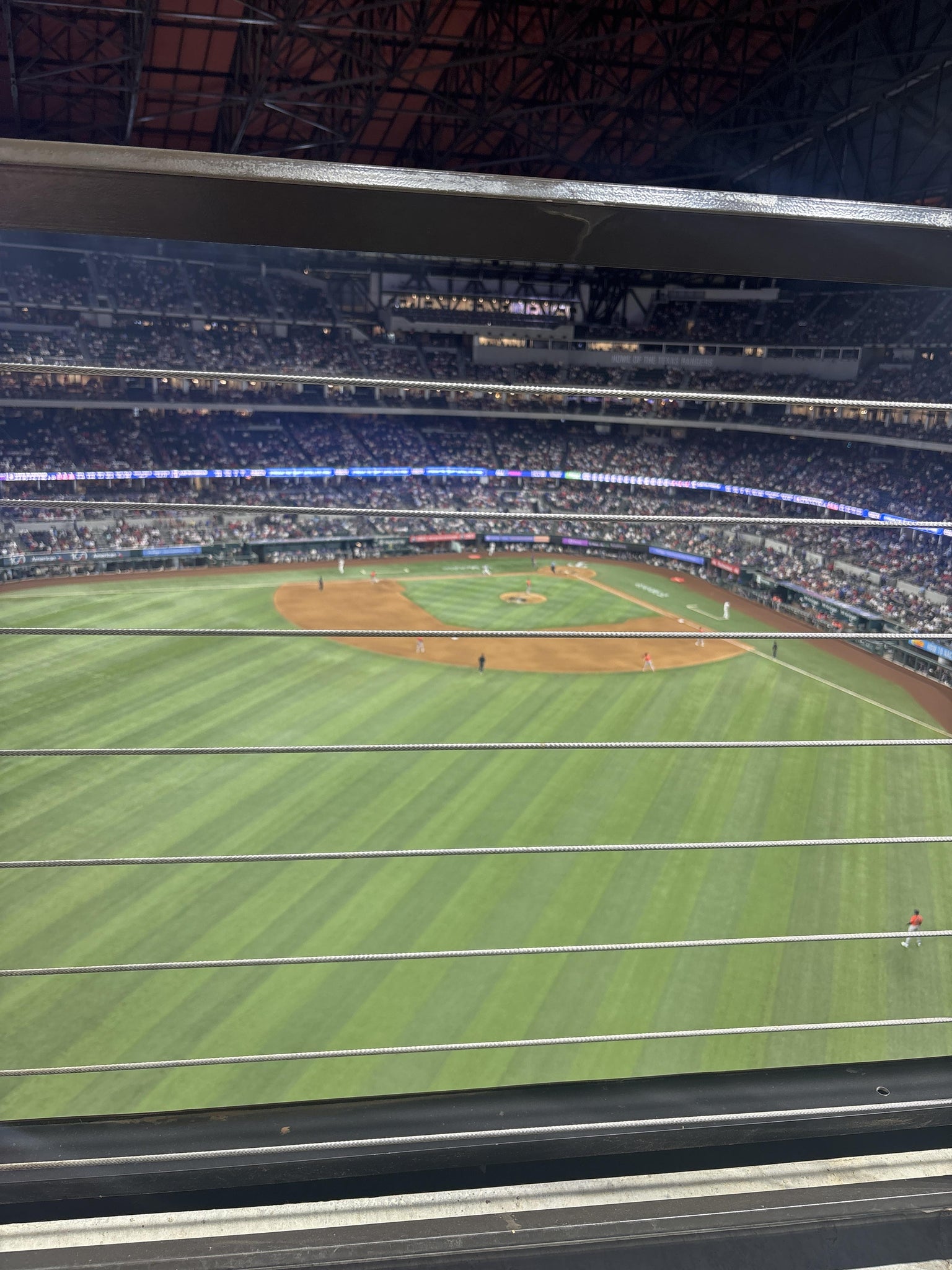 Real Fan View taken from Section 241 at Globe Life Field by Antazia T