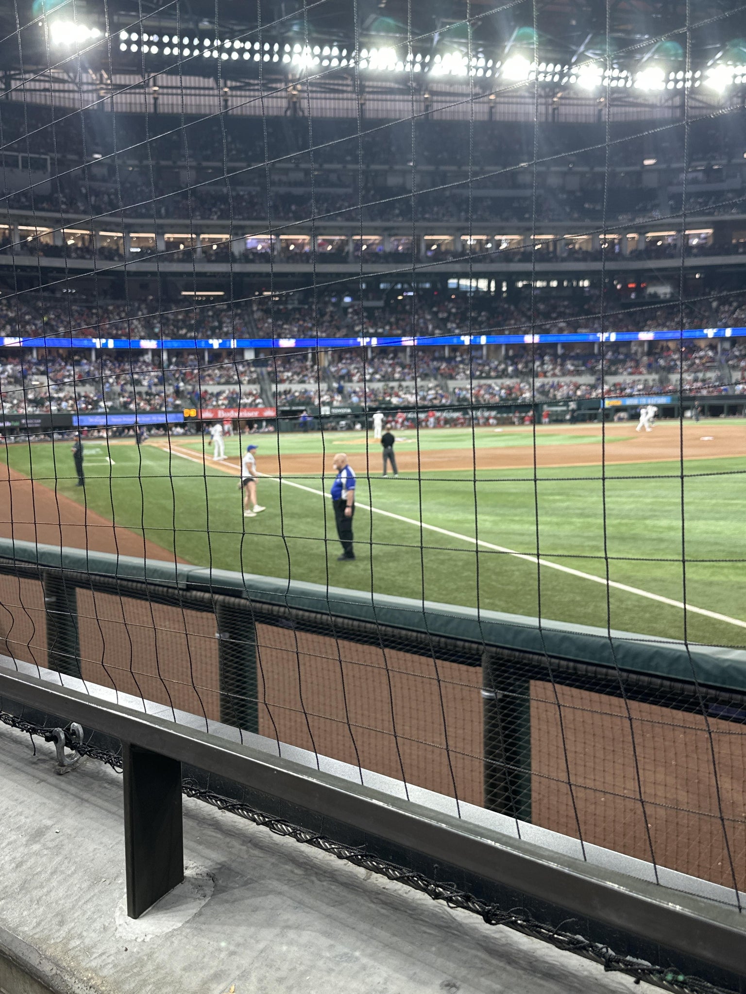 Real Fan View taken from Section 25 at Globe Life Field by Benjamin R