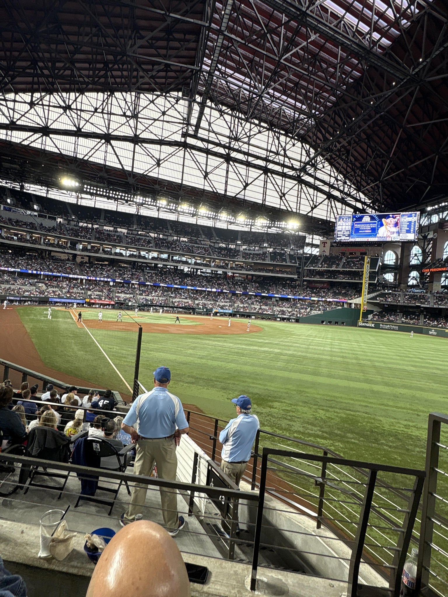 Real Fan View taken from Section 26 at Globe Life Field by Shane Z