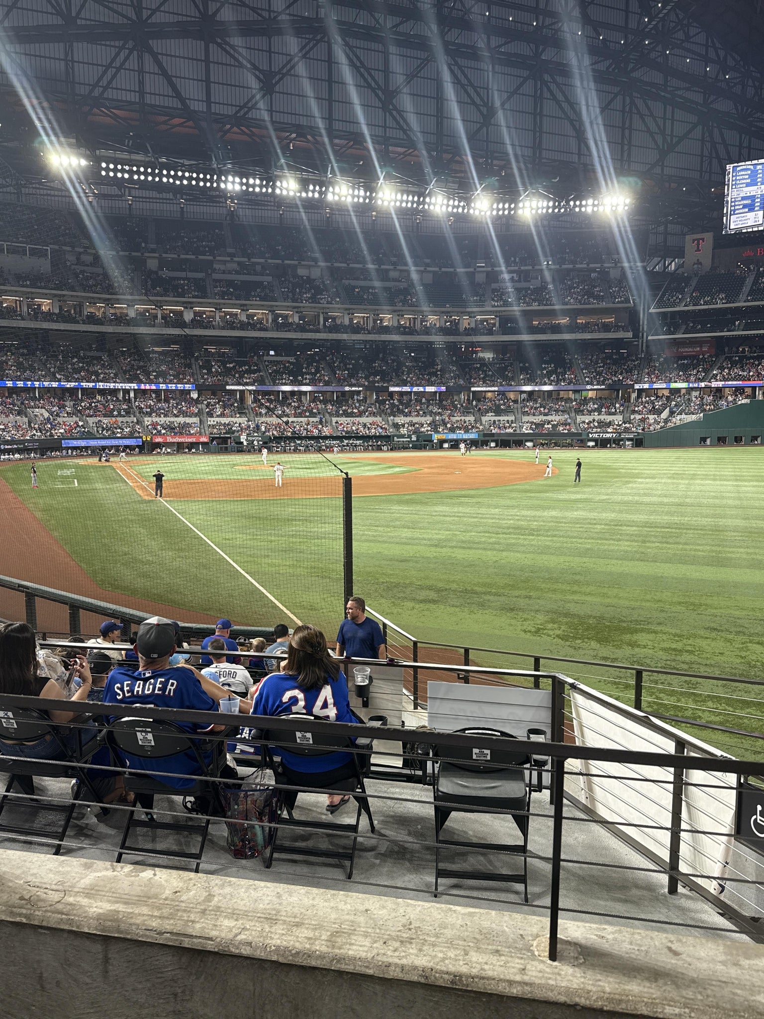Real Fan View taken from Section 26 at Globe Life Field by Ramon P